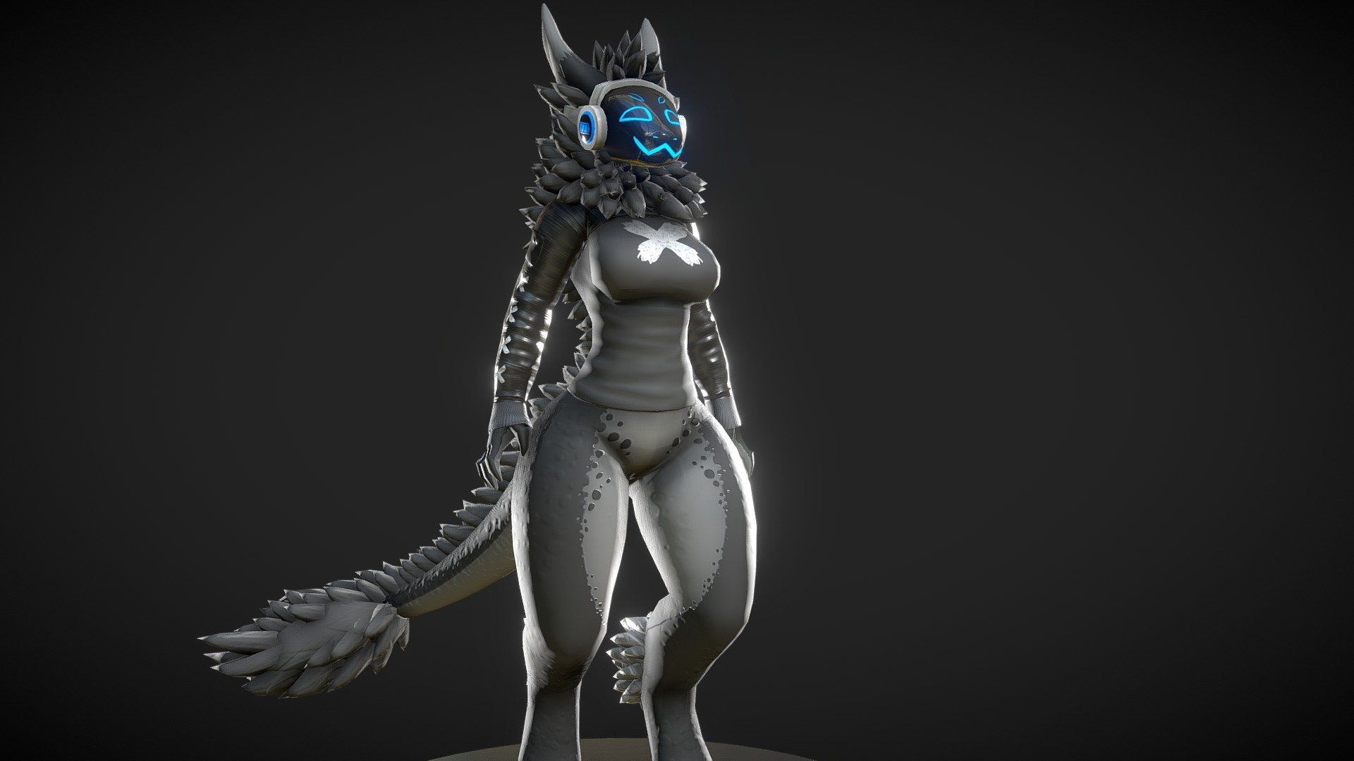 1920x1080 Protogen model by zcythe [b23c754], Desktop