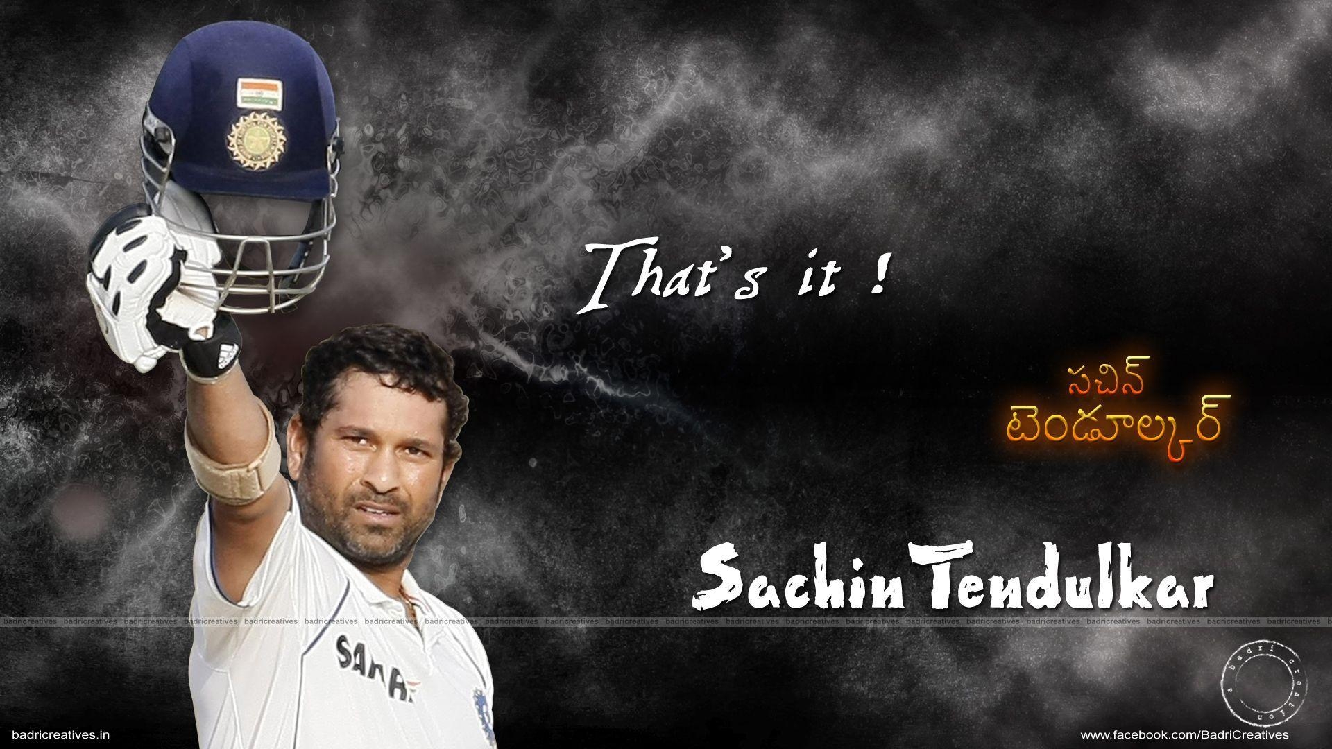 1920x1080 Sachin Tendulkar HD Wallpaper. Sports HQ Wallpaper. Wallpaper, HD, Desktop