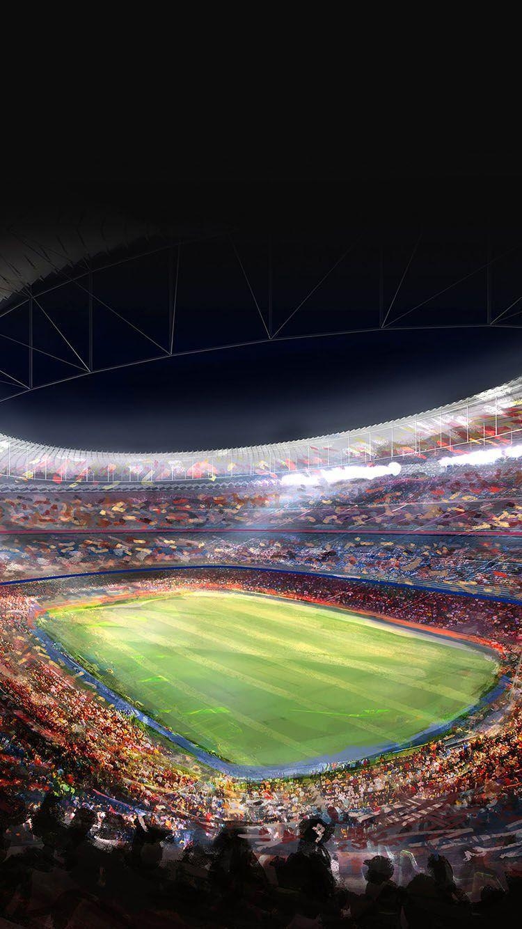 750x1340 Camp Nou FC Barcelona Football Stadium iPhone 6 Wallpaper HD, Phone