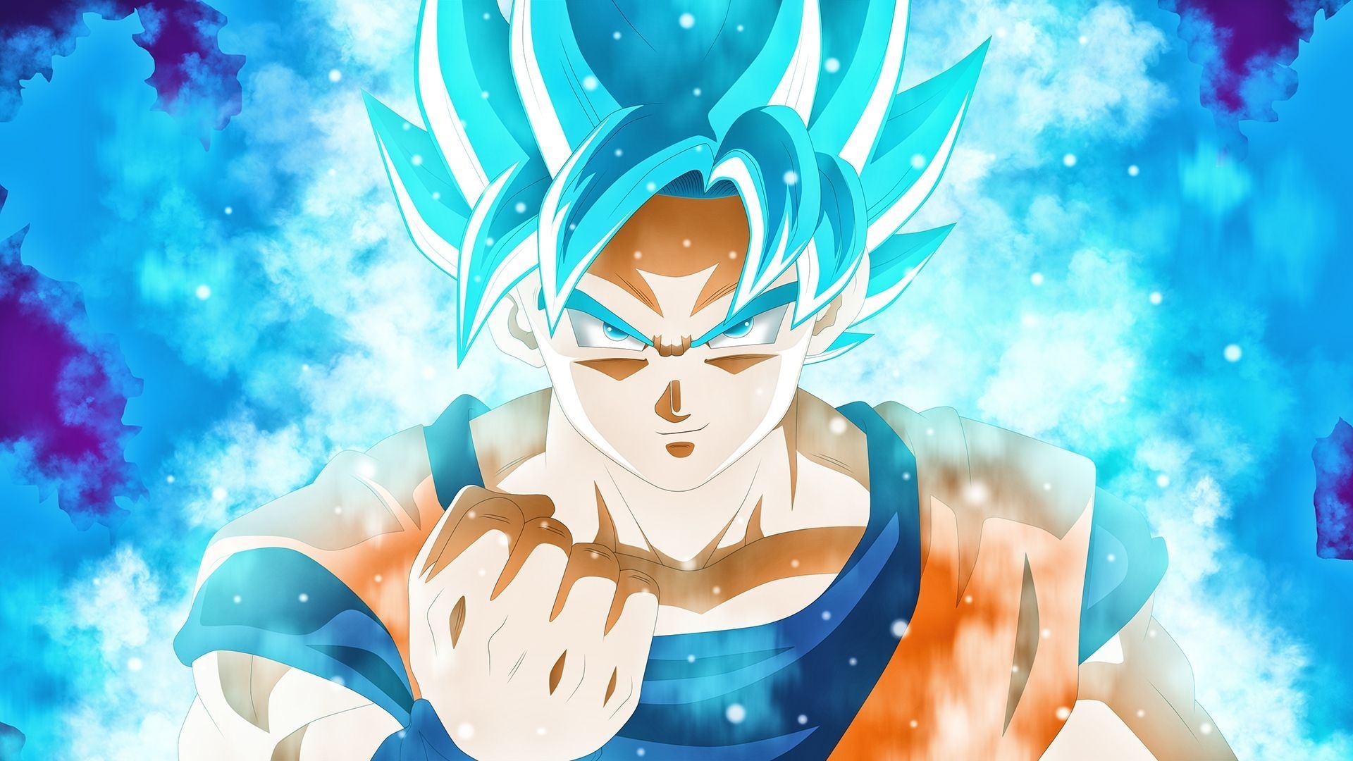 1920x1080 Goku, Super Saiyan Blue, Dragon Ball Super Anime, Anime,, Desktop