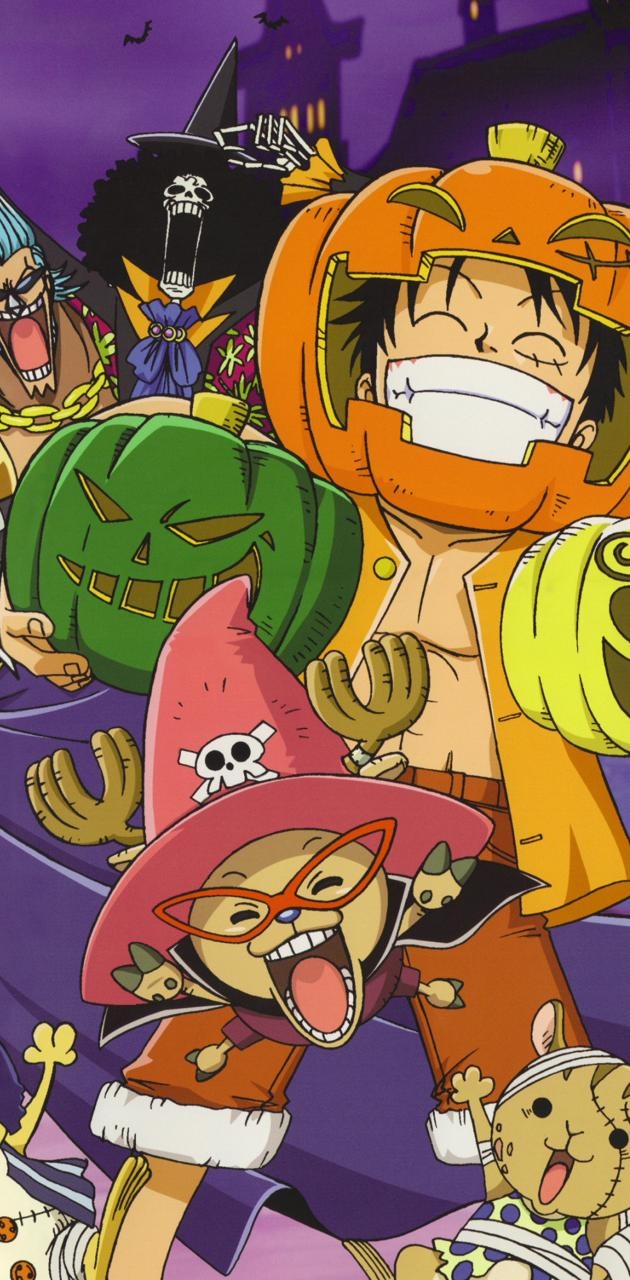 630x1280 One Piece Halloween wallpaper, Phone