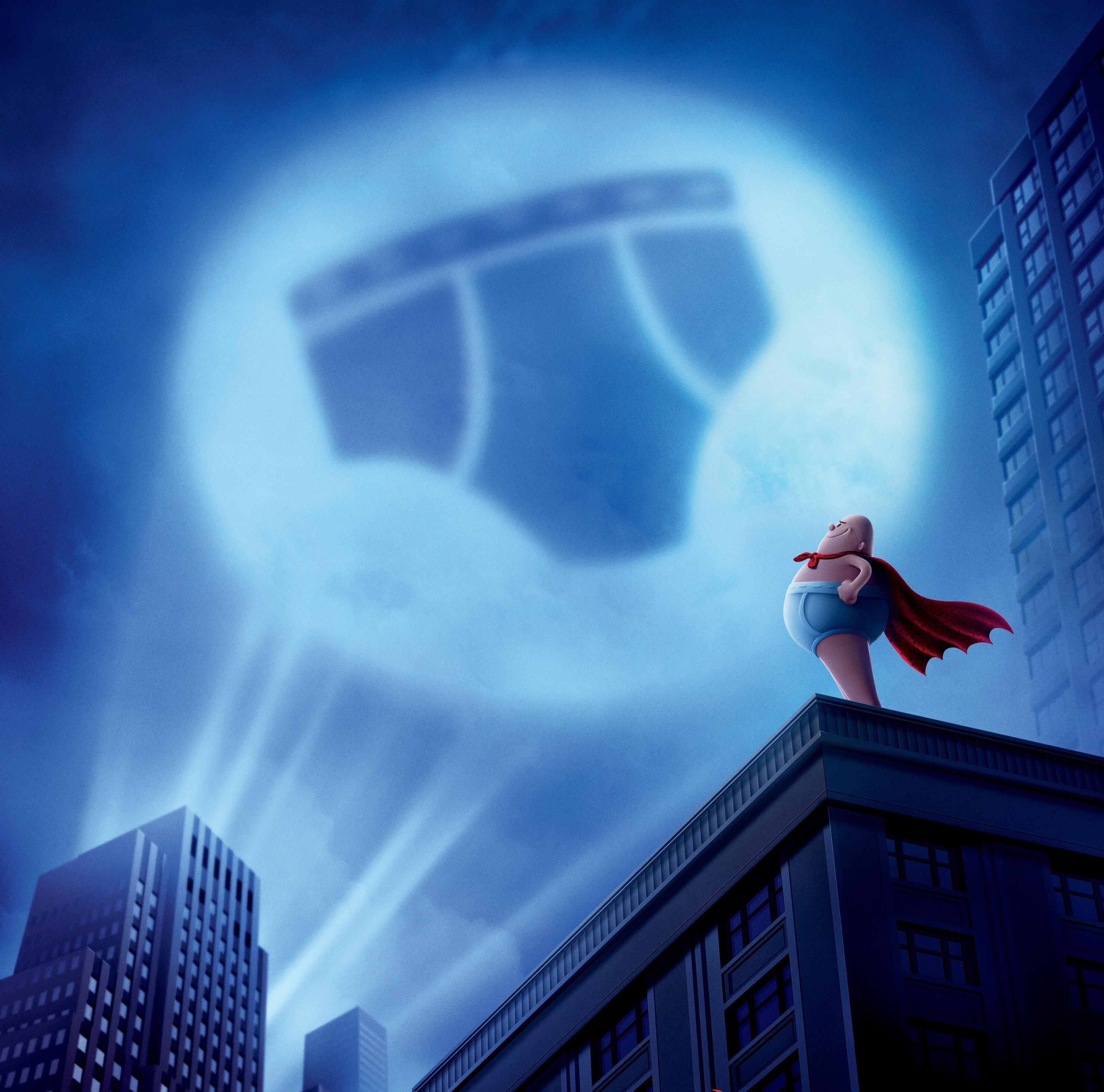 3390x3350 Wallpaper Captain Underpants, Superhero movie, Animation, 2017, Desktop