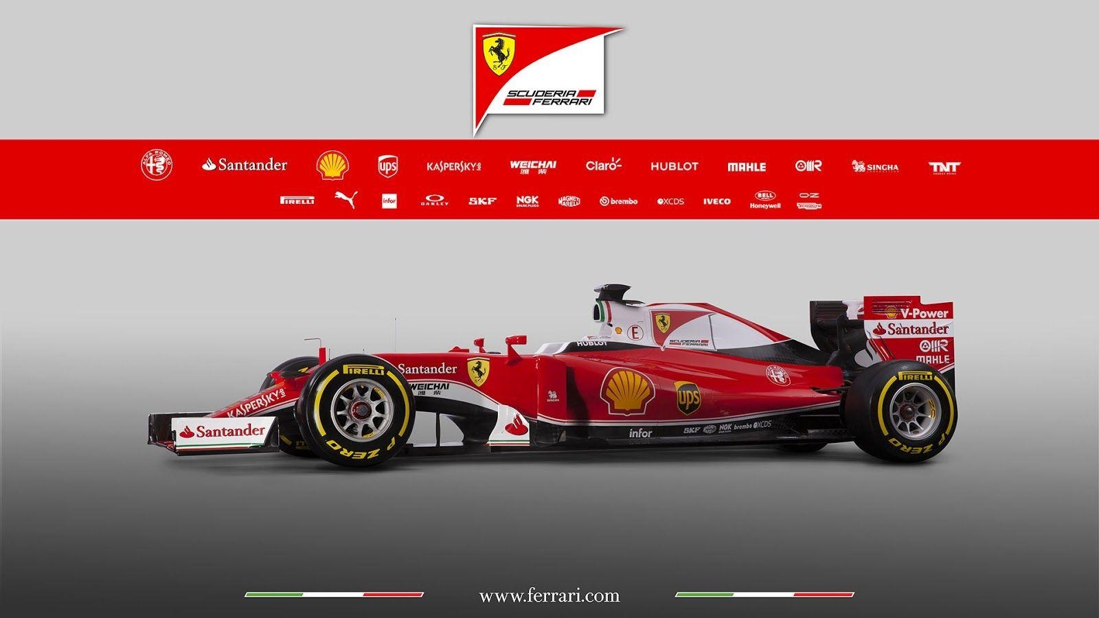 1600x900 Ferrari SF16 H 2016 F1 Wallpaper, Desktop