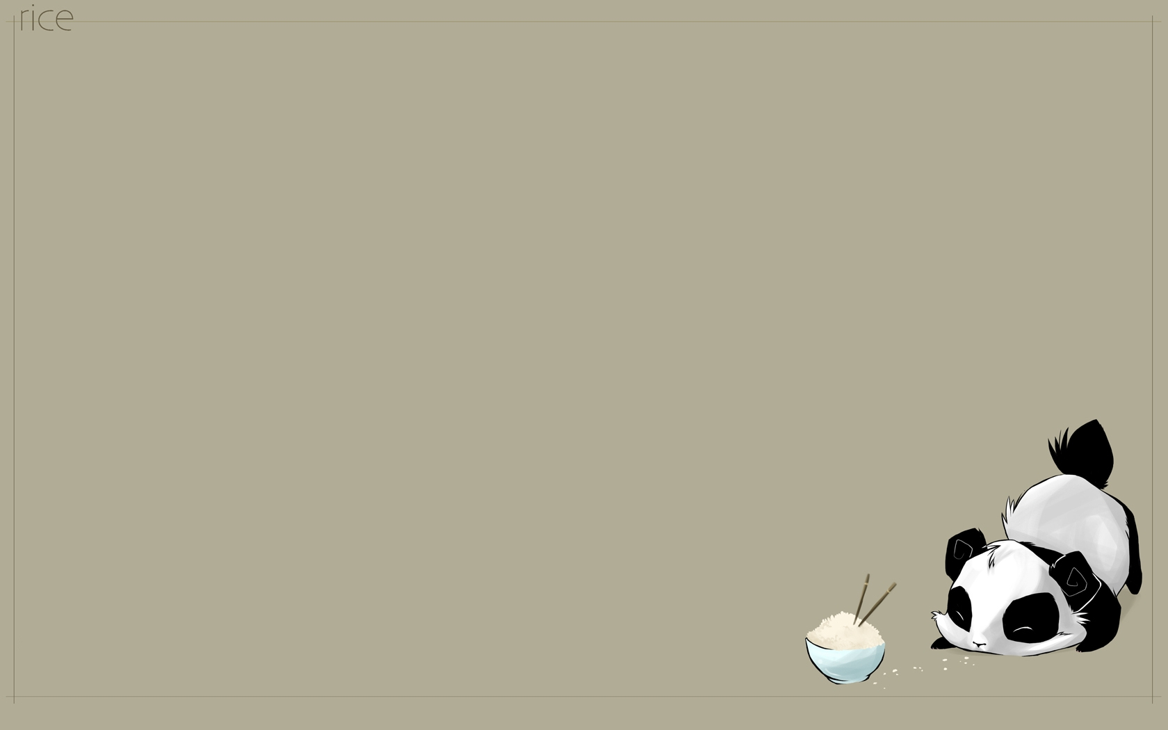 1680x1050 Minimalist Panda Wallpaper Free Minimalist Panda Background, Desktop