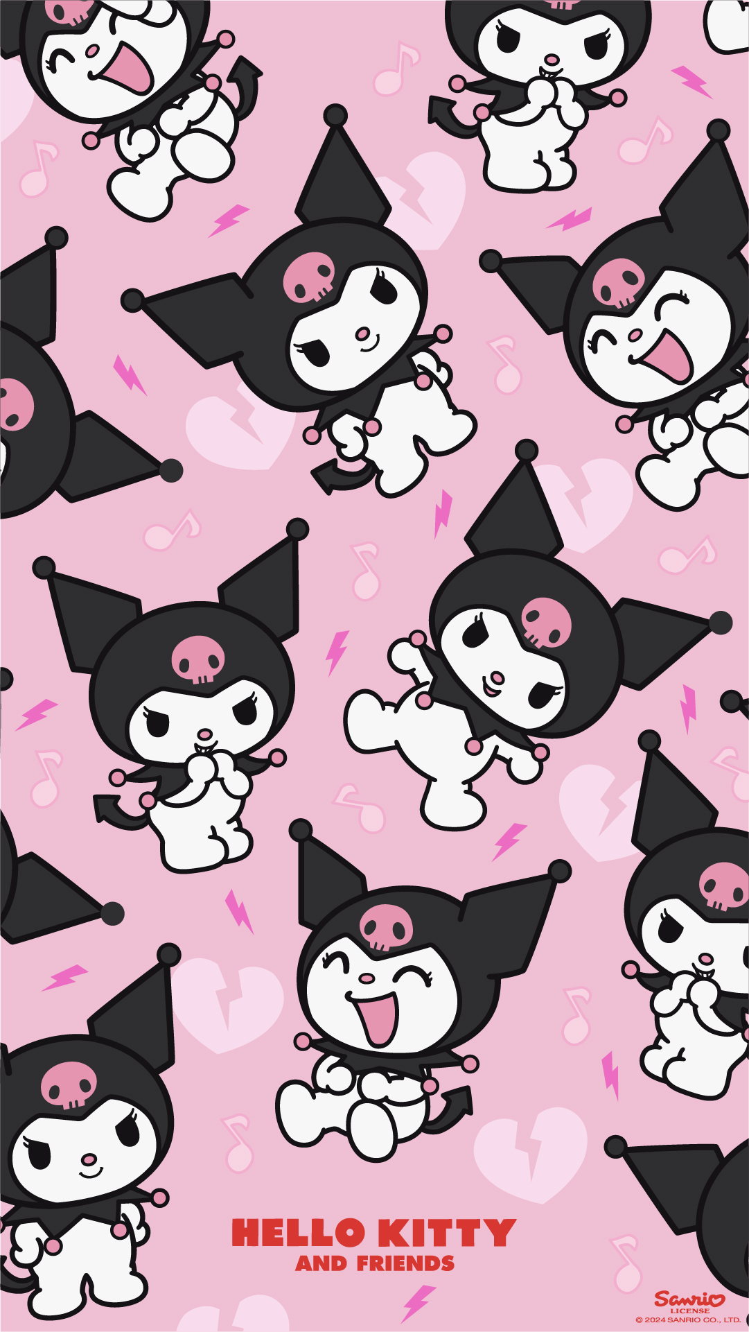 1090x1930 Hello Kitty & Friends Phone Wallpaper, Phone