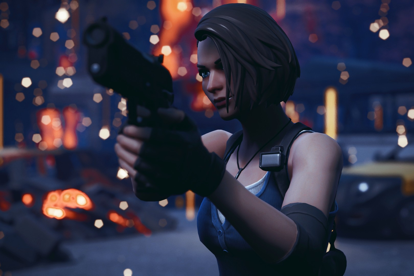 1620x1080 Jill Valentine Fortnite wallpaper, Desktop