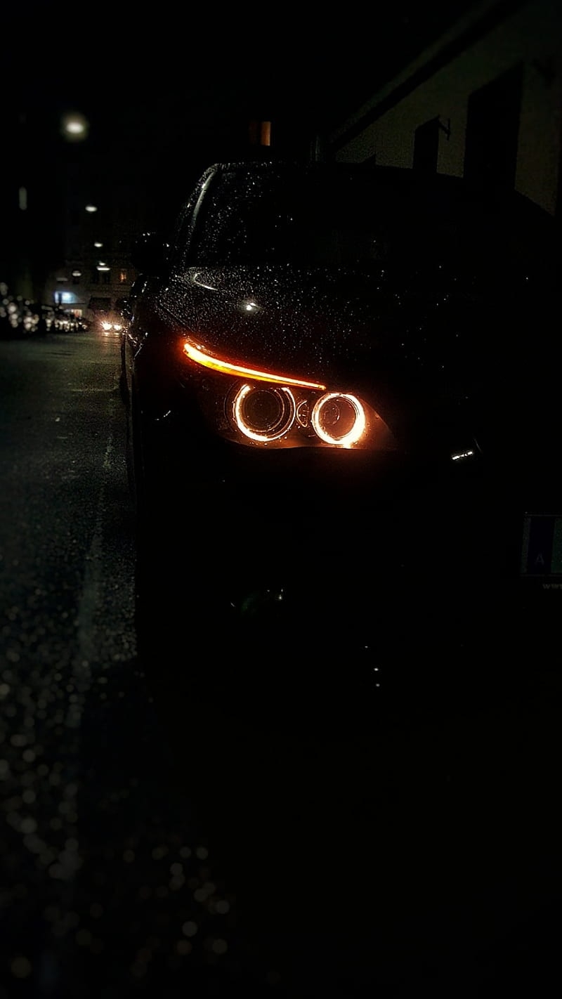 800x1430 Steam Community - :: HD Wallpaper Bmw E60 Angeleyes Black Bmw Car Night, Phone