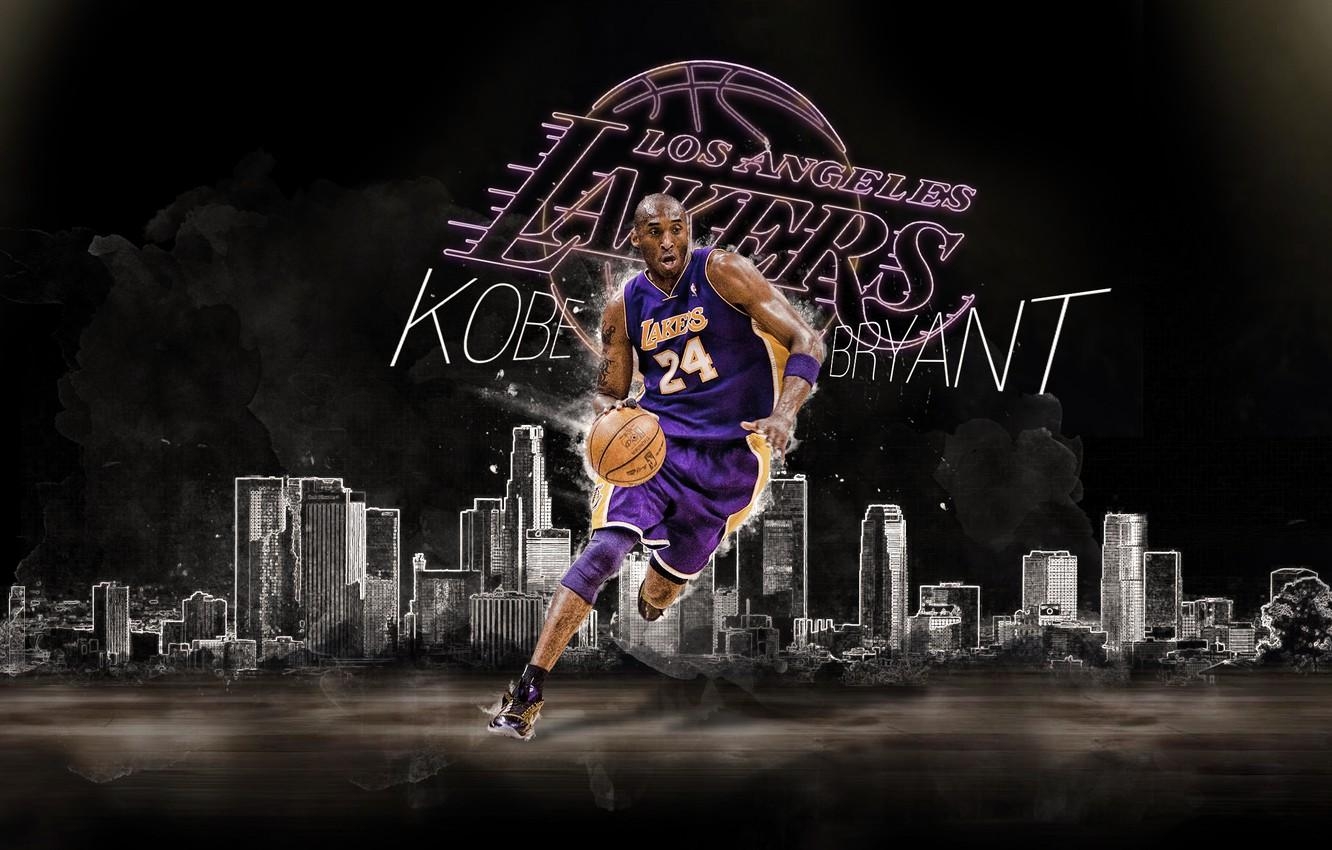 1340x850 Wallpaper The ball, Basketball, Los Angeles, NBA, Lakers, Kobe Bryant, Los Angeles, Player, Kobe Bryant, Lakers image for desktop, section спорт, Desktop