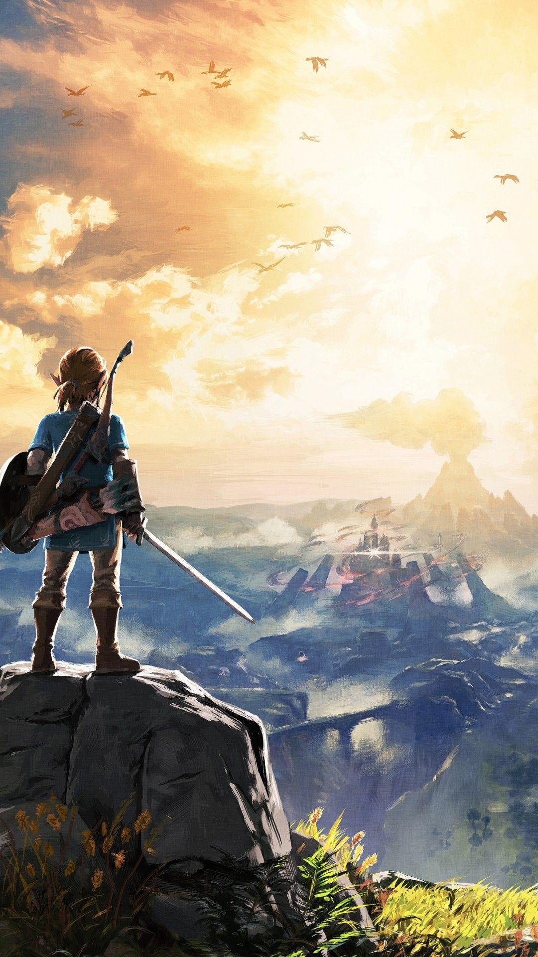 1080x1920 Legend of Zelda: Breath of the Wild iPhone wallpaper, Phone