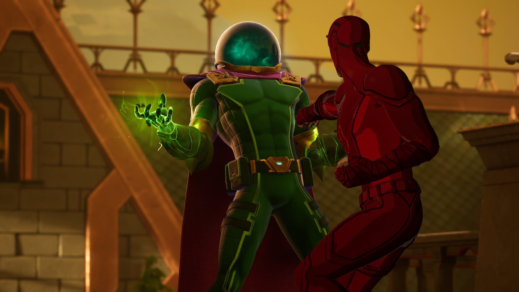 2050x1160 Mysterio Fortnite wallpaper, Desktop