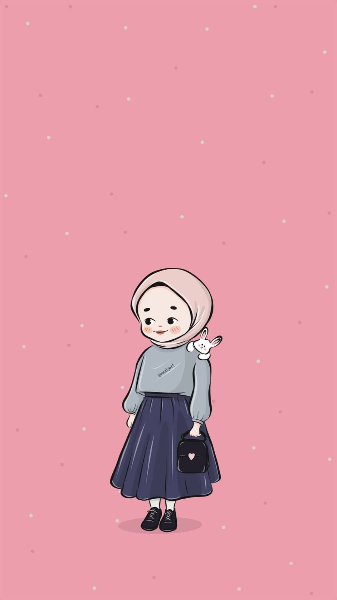 1080x1920 Pin oleh Nurlita di anime muslimah -Elit. Seni islamis, Ilustrasi, Phone