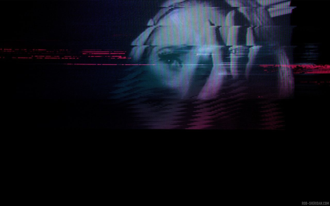 1280x800 Horror Glitch' Wallpaper By Rob Sheridan, Desktop