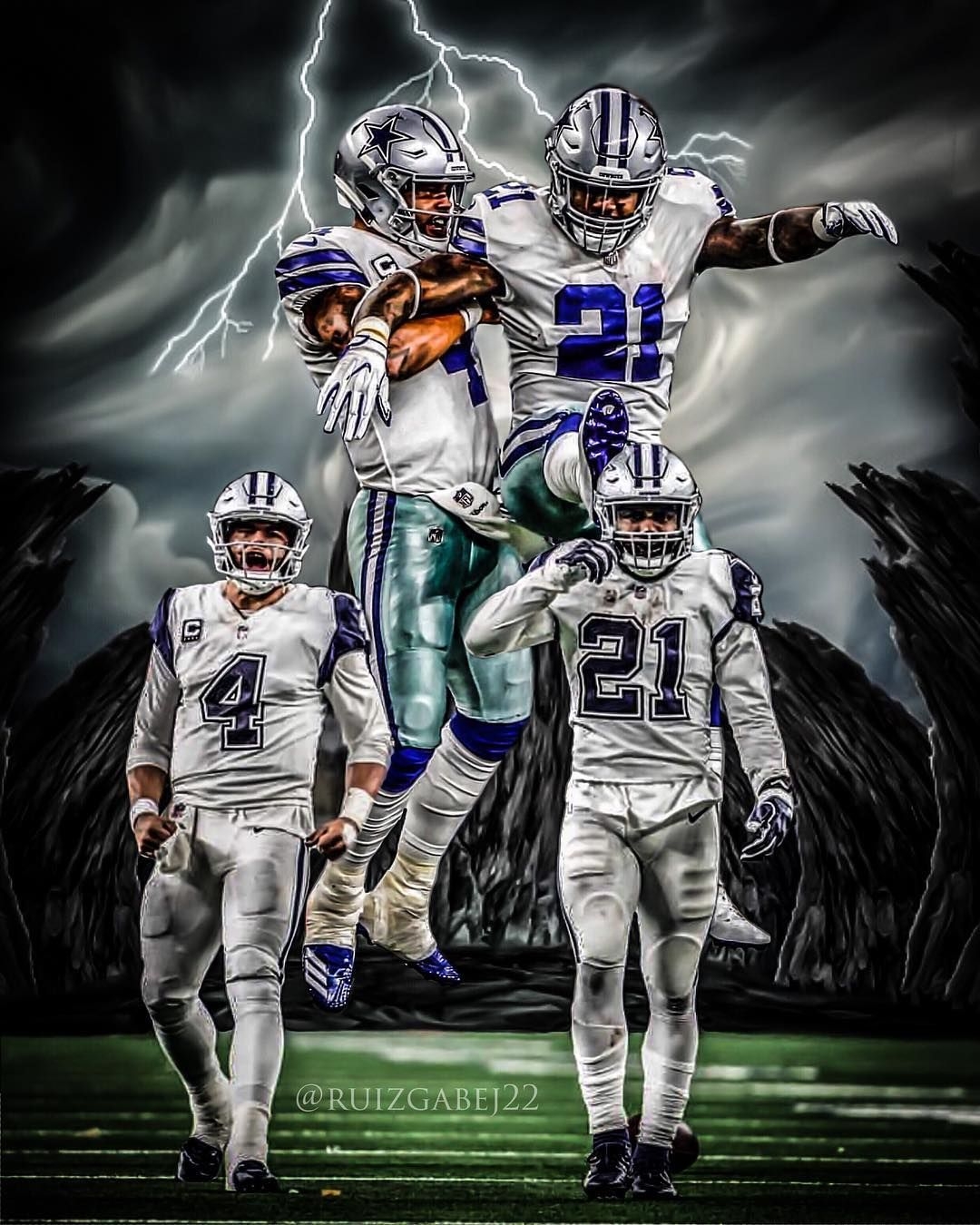 1080x1350 Cowboys Wallpaper, Phone