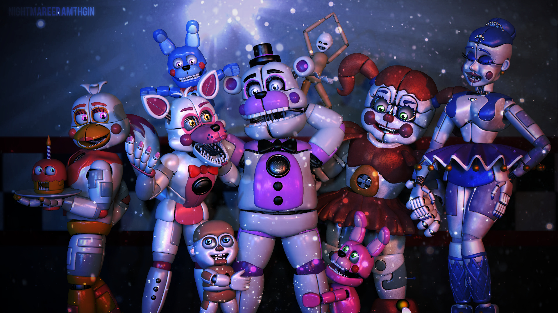 1920x1080 Five Nights at Freddy's: Sister Location HD Wallpaper and Background Image, Desktop