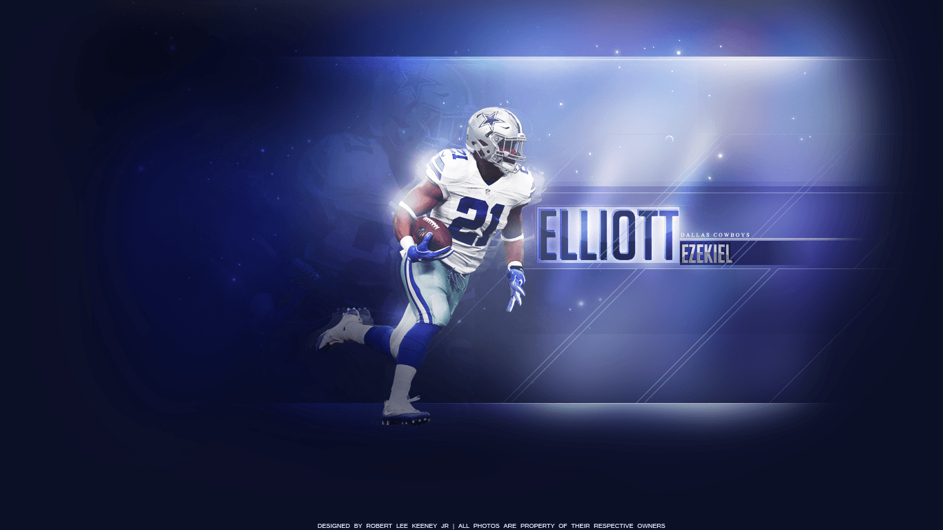 1370x770 Ezekiel Elliott Wallpaper, Desktop