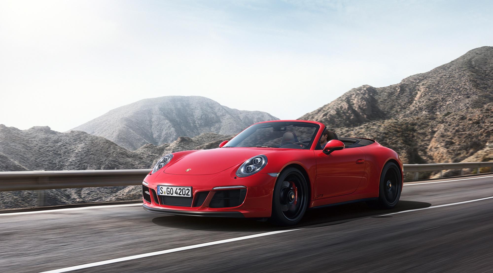 2000x1110 Porsche 911 GTS Cabriolet Wallpaper Image Photo Picture Background, Desktop