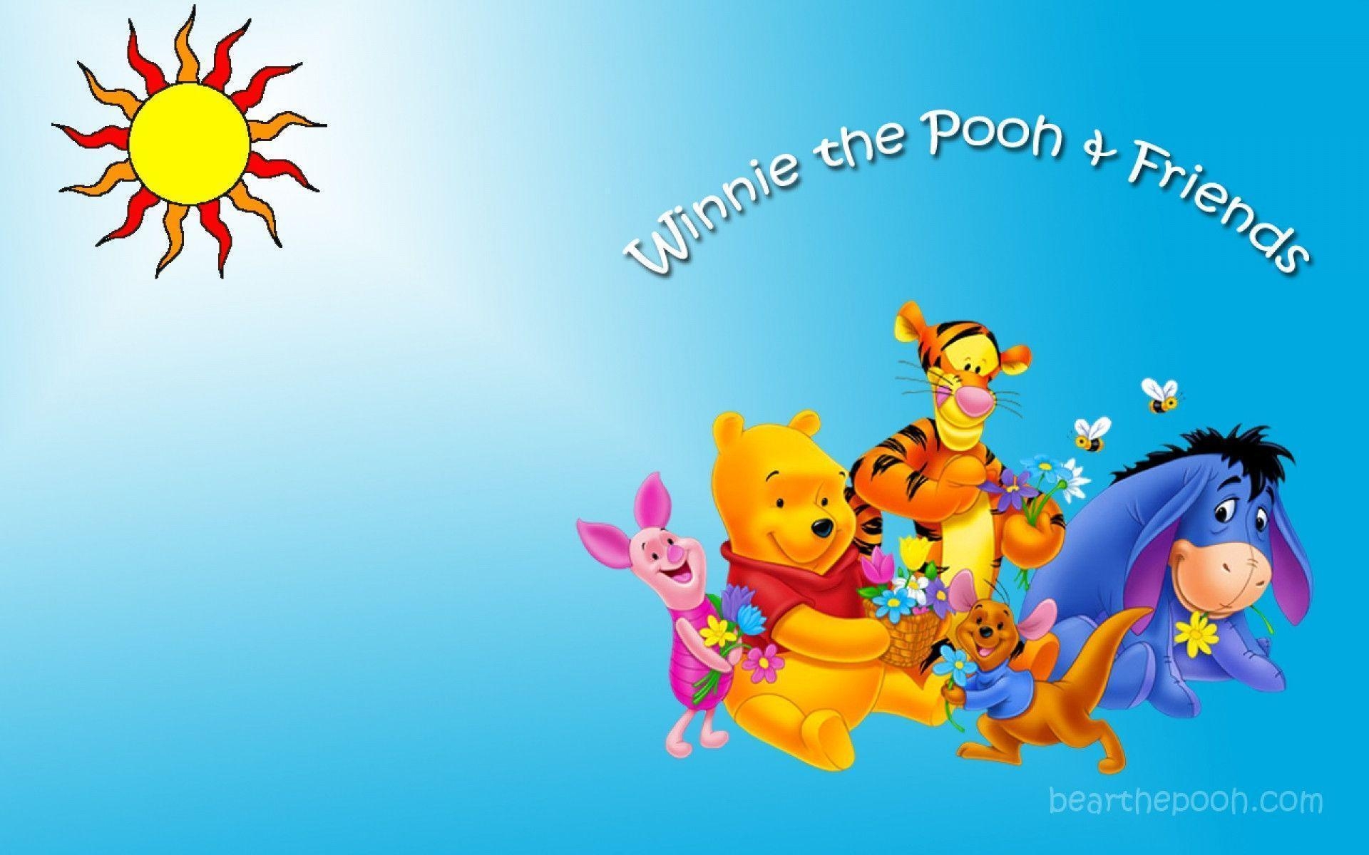 1920x1200 HD Pics Friendship Day Winnie The Pooh Friends Wallpaper, Free, Desktop