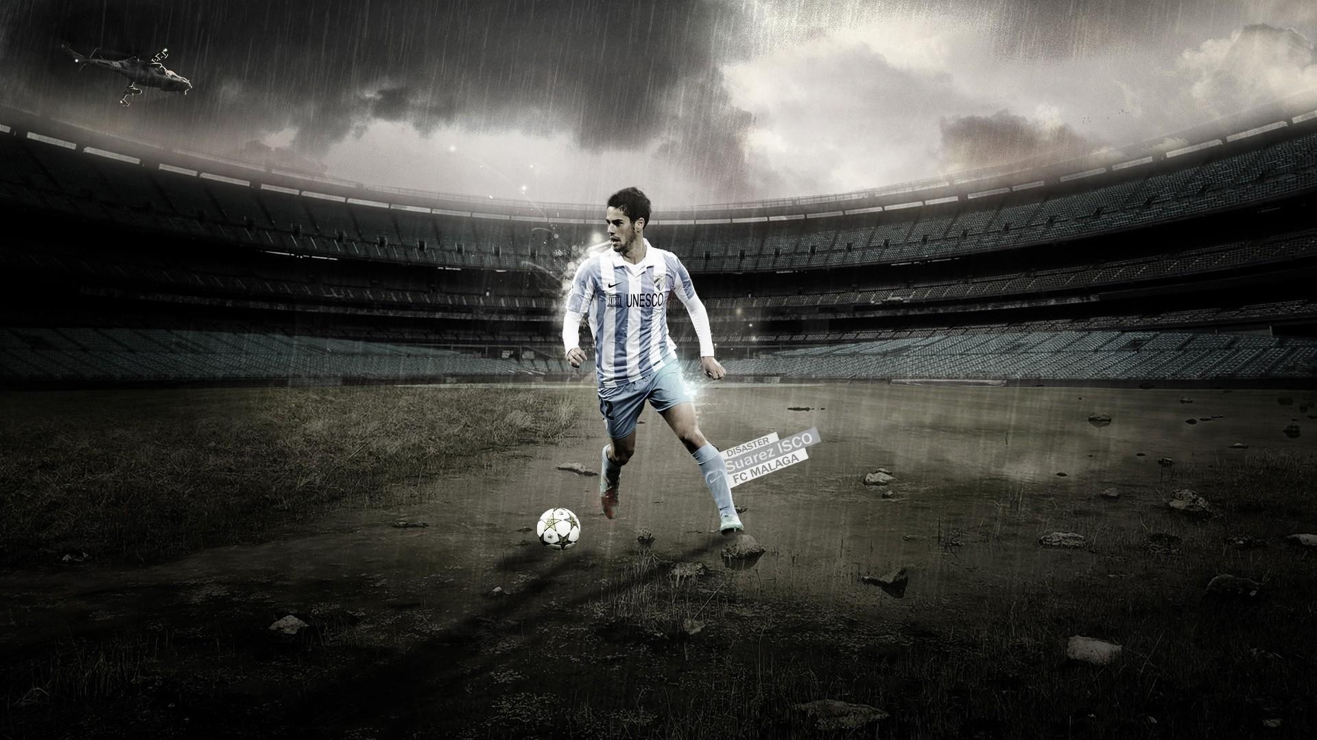 1920x1080 Calcio francisco suárez isco isco málaga cf wallpaper, Desktop