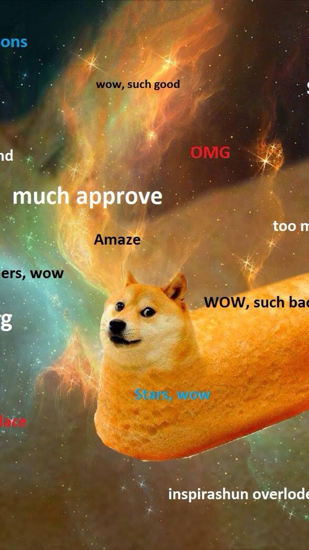 1080x1920 Doge Meme Wallpaper, Phone