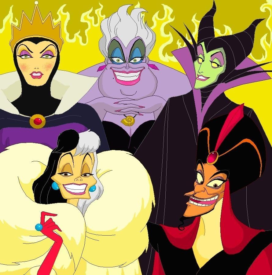 890x900 image of Disney Female Villains - #SpaceHero, Phone