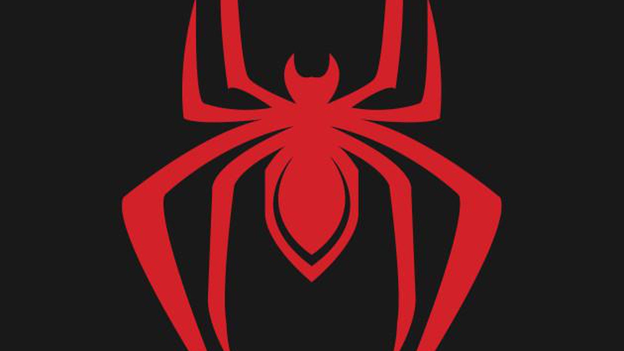 2050x1160 Download Marvel Miles Morales Logo for 2K Wallpaper, Movies, Desktop