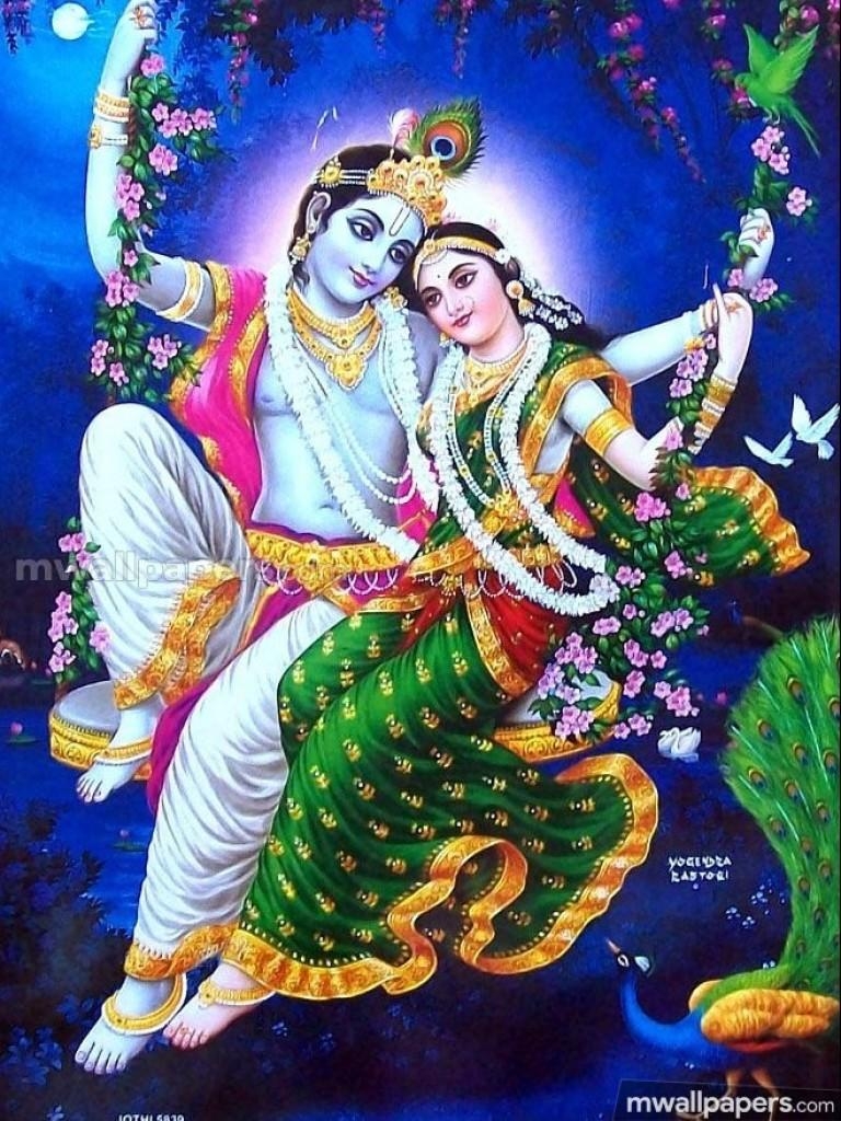 770x1030 Download Radha Krishna HD Wallpaper For Mobile, Phone