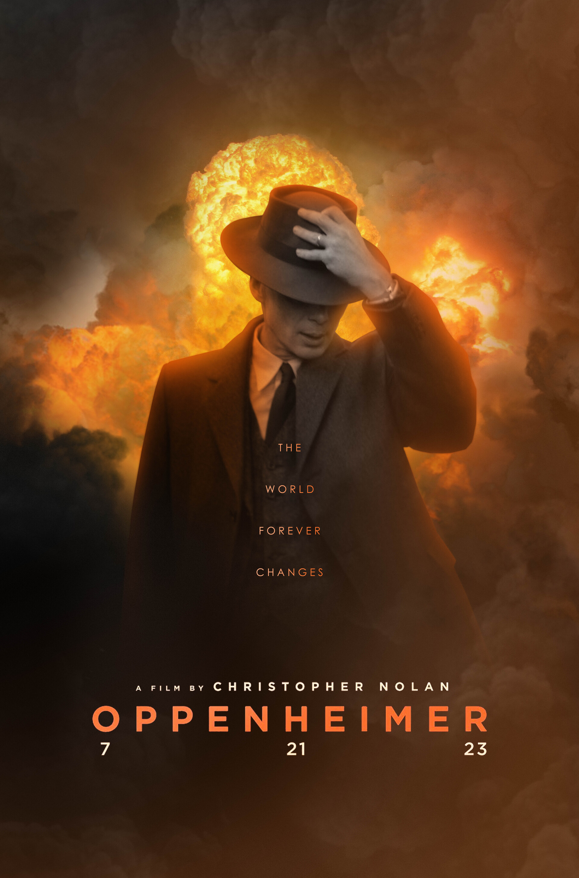 1920x2920 Oppenheimer 2023 Movie Poster, Phone