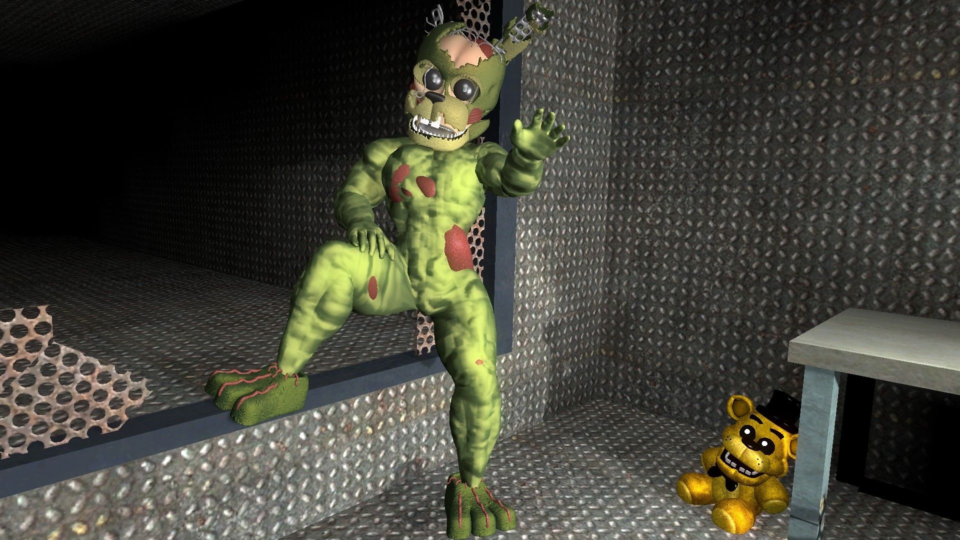 1920x1080 Muscle Springtrap William Afton Afton Is Springtrap, Desktop