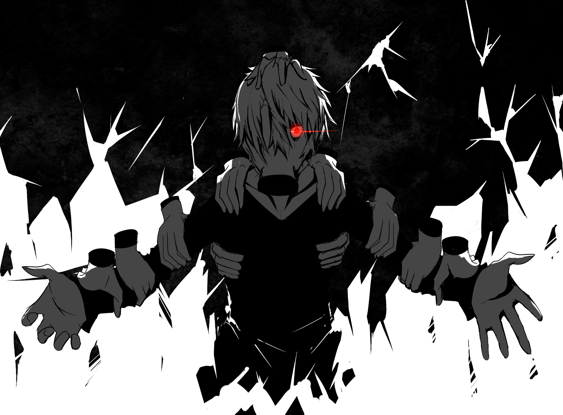 1900x1400 Shigaraki Tomura no Hero Academia Anime Image Board, Desktop