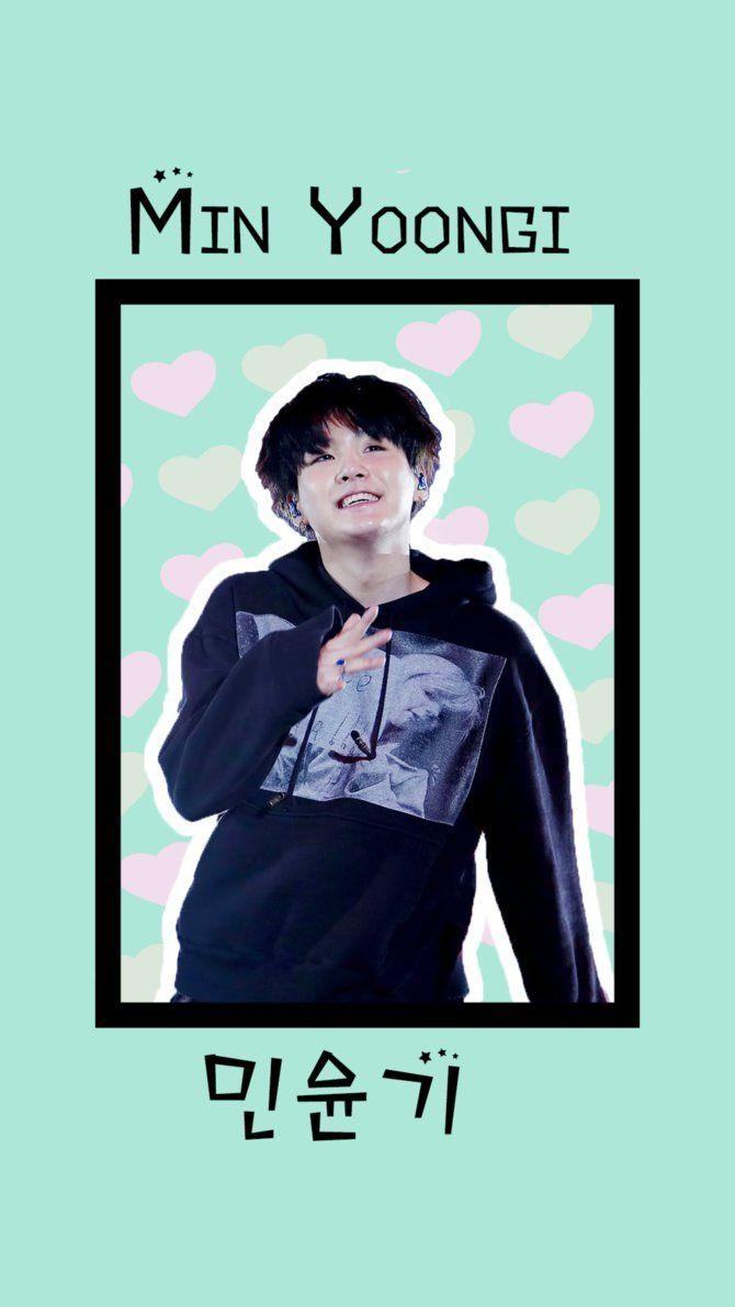 670x1200 Min Yoongi Phone Background, Phone