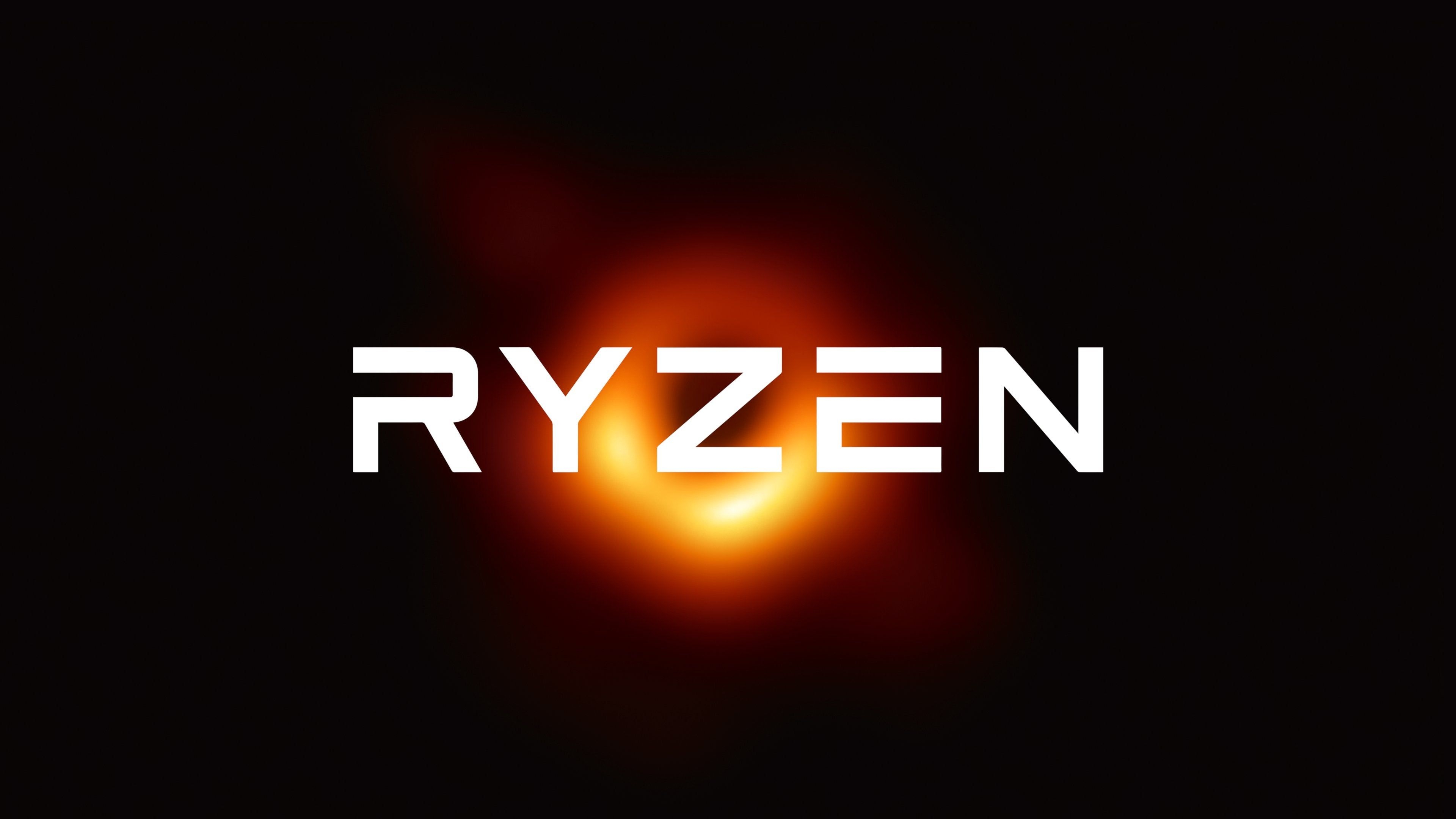 3840x2160 Ryzen black hole wallpaper, Desktop