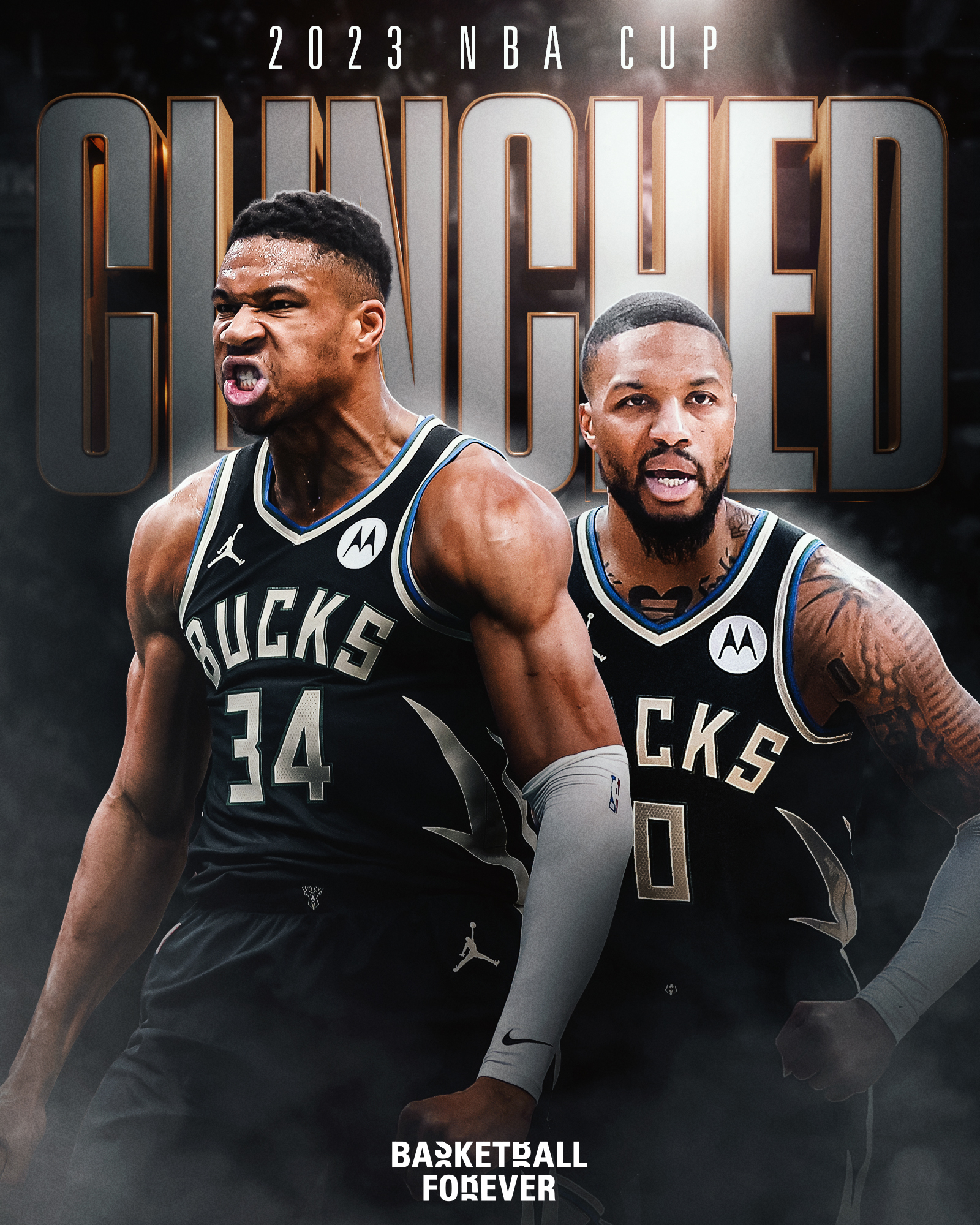 1600x2000 NBA CUP! Giannis with 33 PTS, Phone