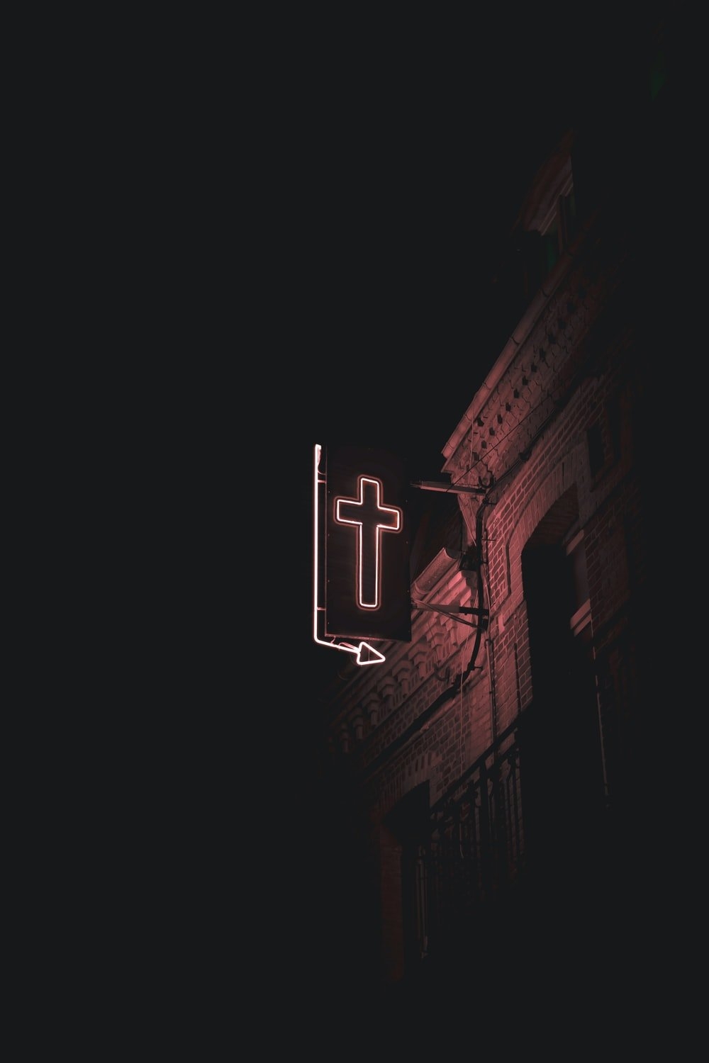 1000x1500 Neon Cross Picture. Download Free Image, Phone