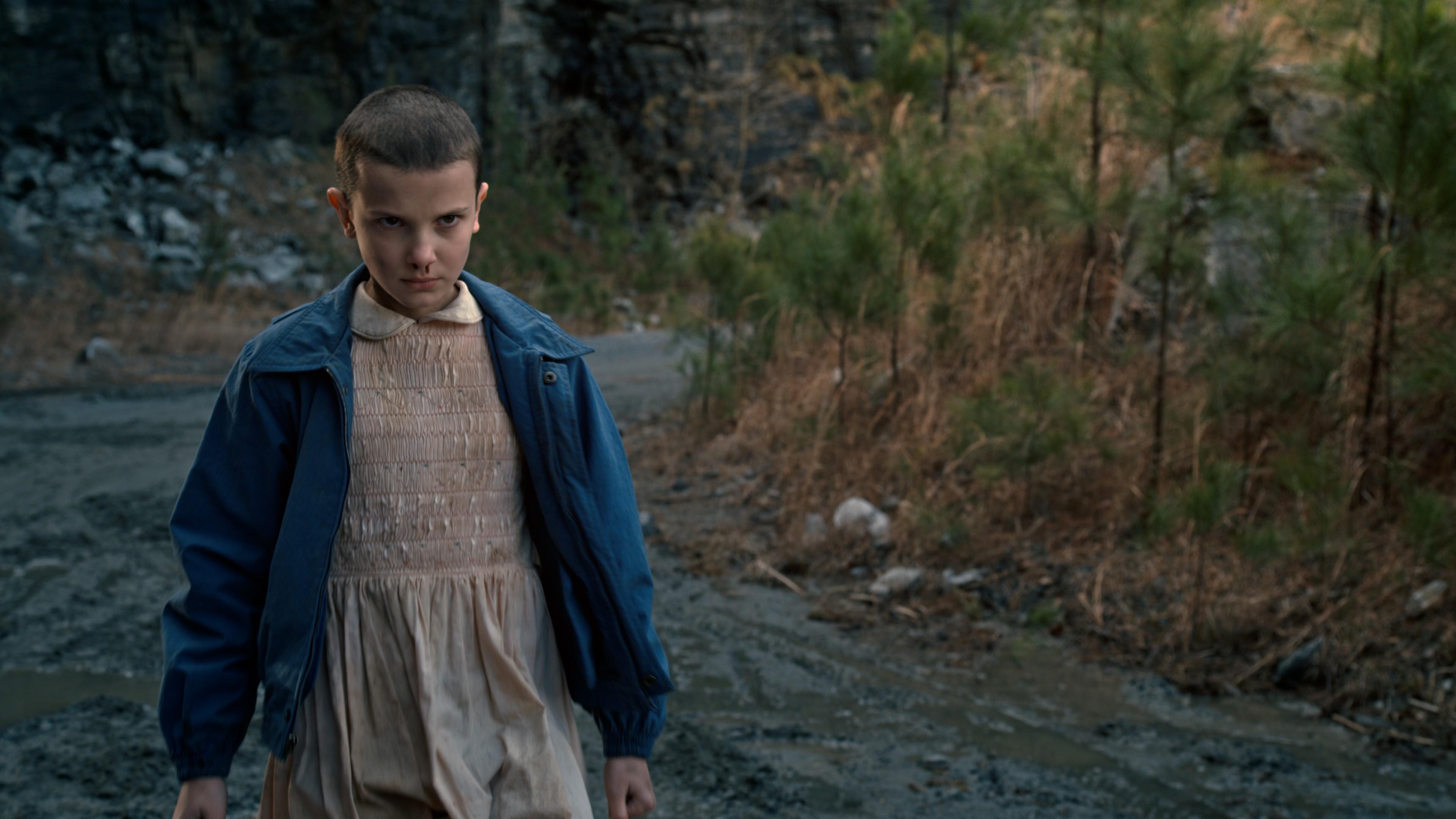 3840x2160 Wallpaper Stranger Things, Millie Bobby Brown, season horror, Desktop