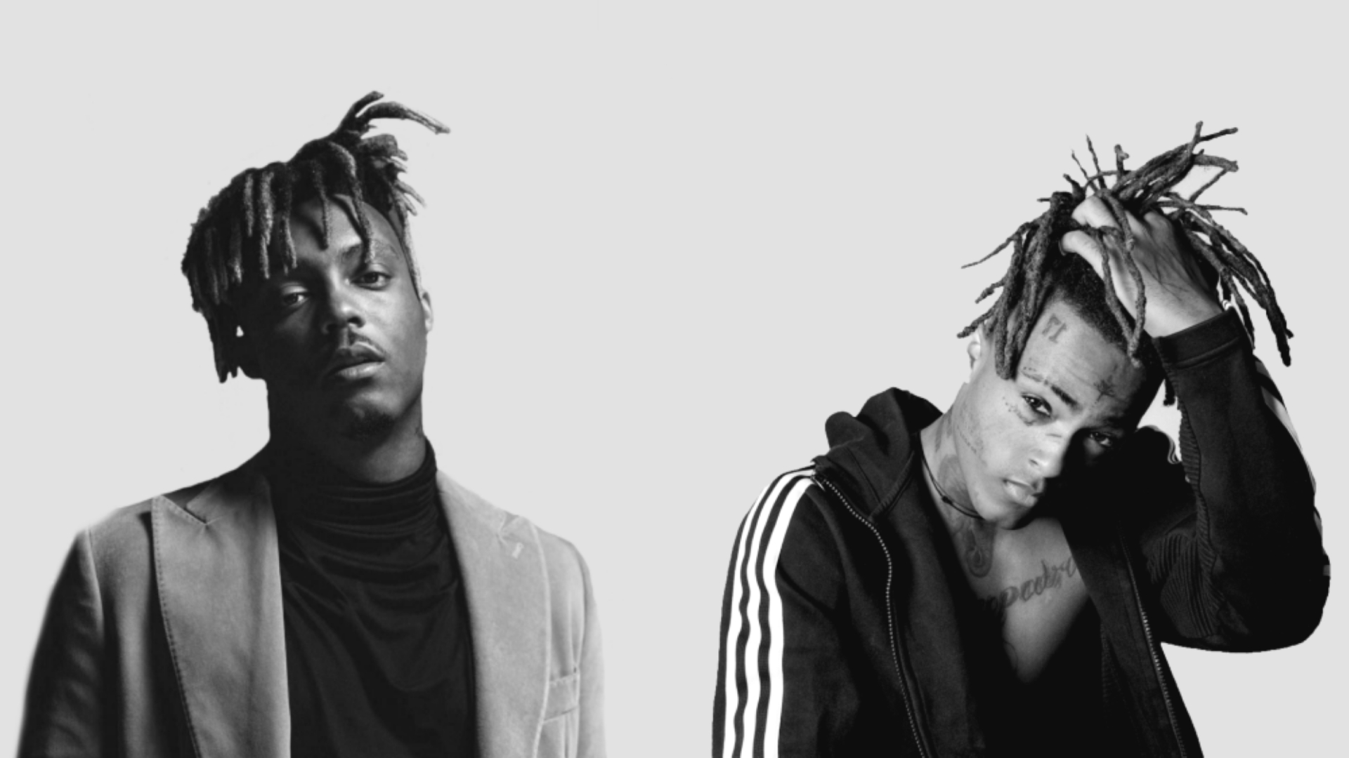 1920x1080 Juice Wrld XXXTENTACiON Men Monochrome Simple Background Wallpaper:, Desktop