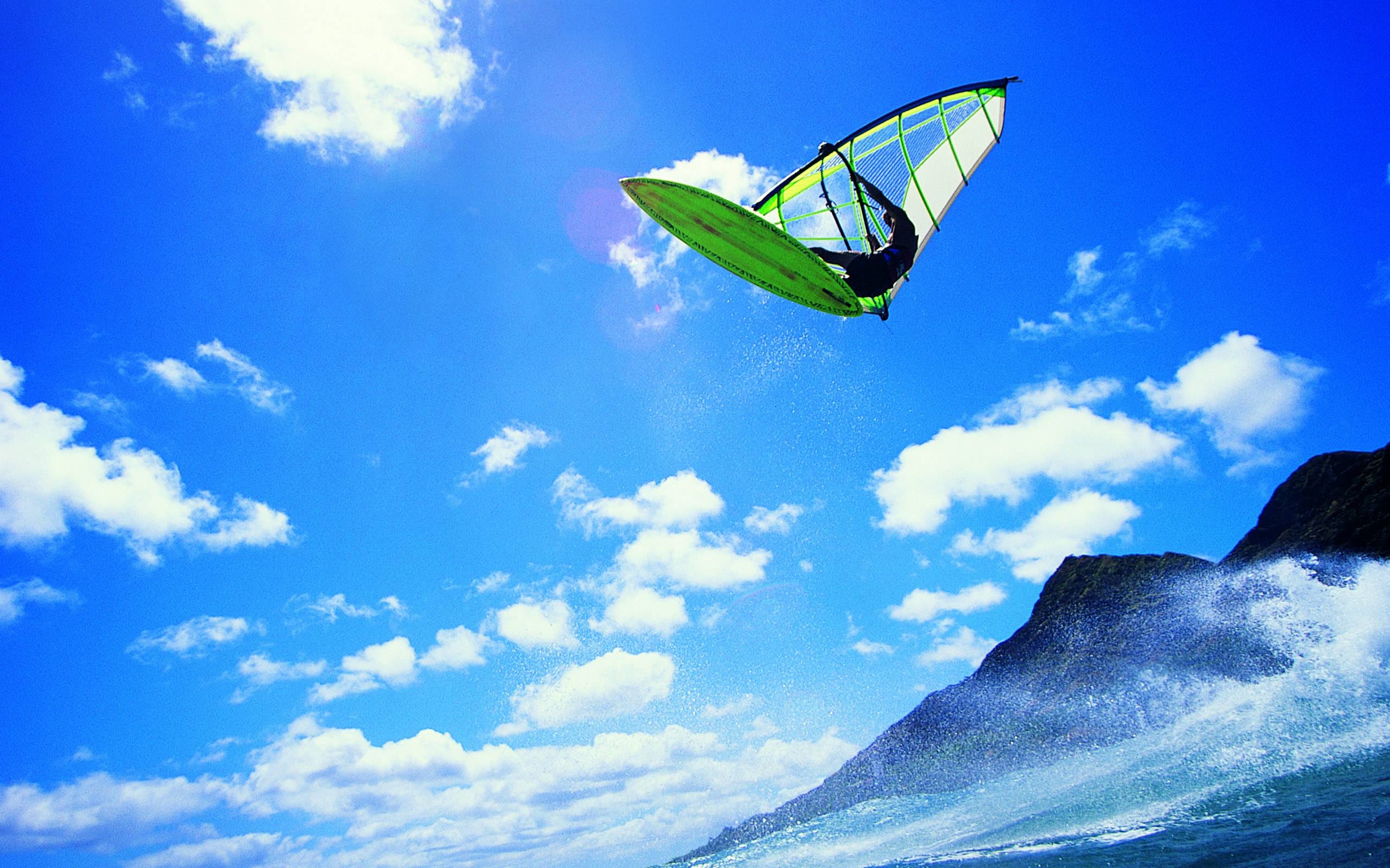 2560x1600 Windsurfing Wallpaper, Desktop