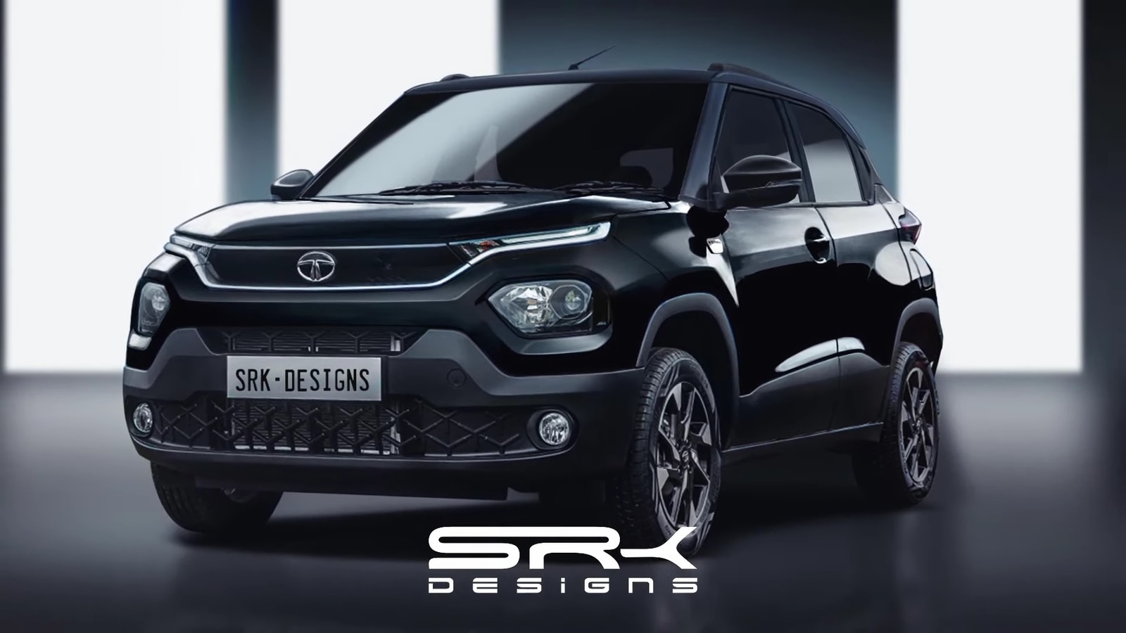 1600x900 Tata Punch (Maruti Ignis Rival) Digitally Imagined In Dark Edition Avatar, Desktop