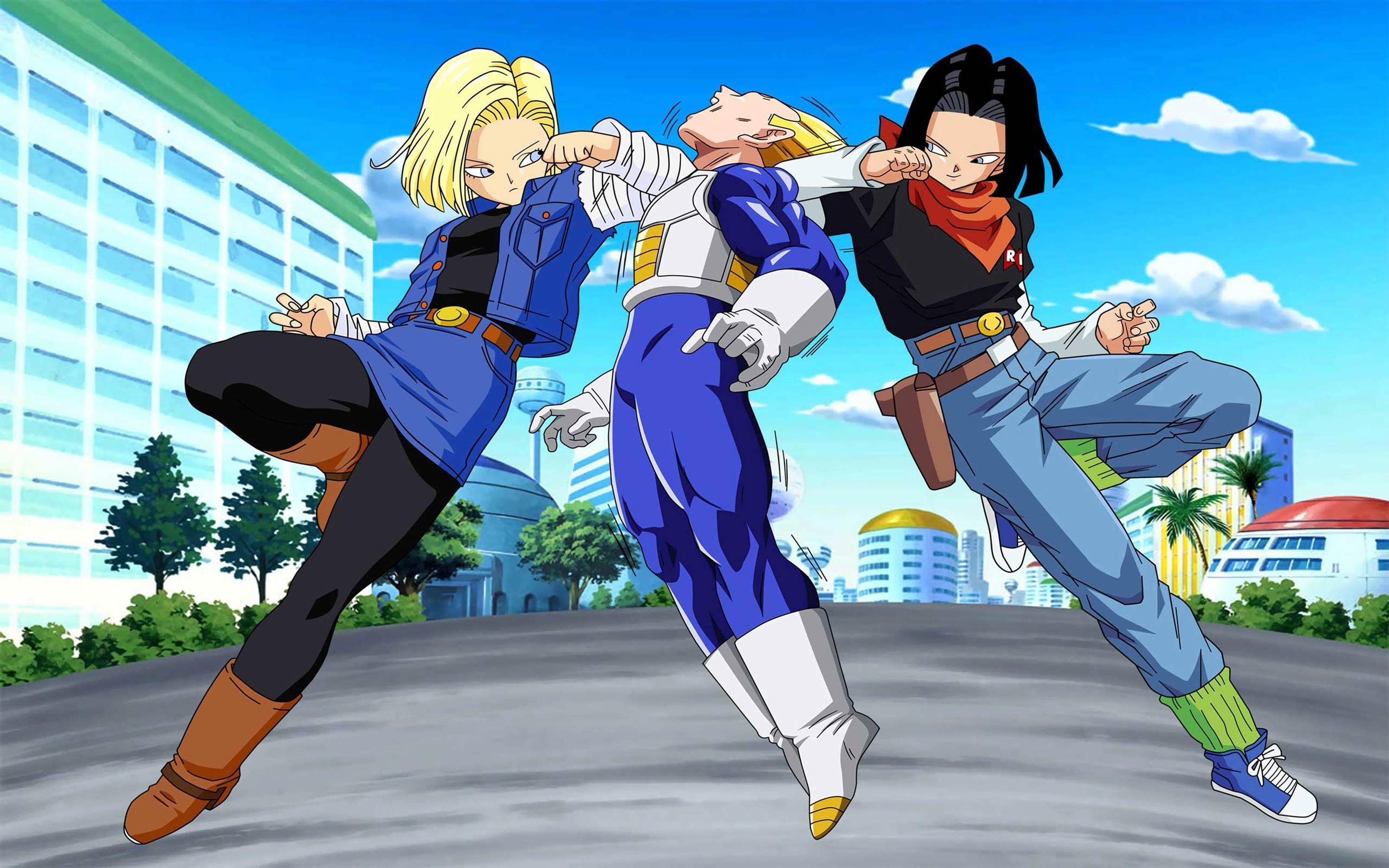 3200x2000 DBZ Android 18 And 17 Androids Wallpaper. Computer Desktop, Desktop