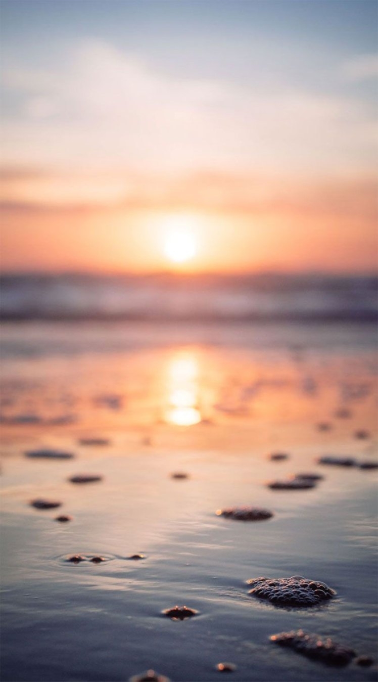 750x1350 Sunset beach iPhone wallpaper Wallpaper, Phone