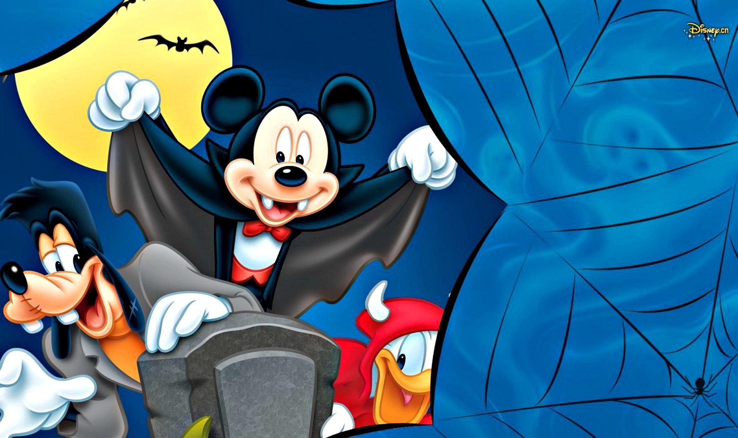 2360x1400 Disney Halloween Wallpaper, Desktop