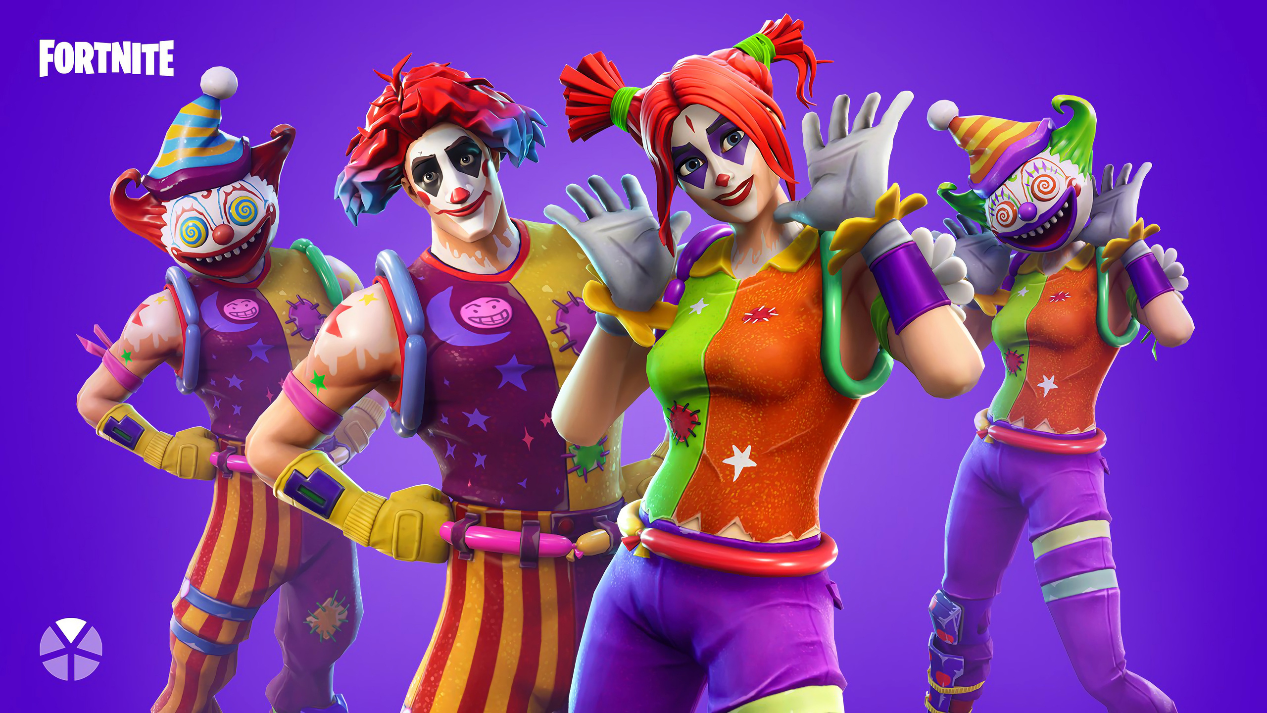 2560x1440 Peekaboo And Nite Fortnite Battle Royale Outfit 4k 1440P, Desktop