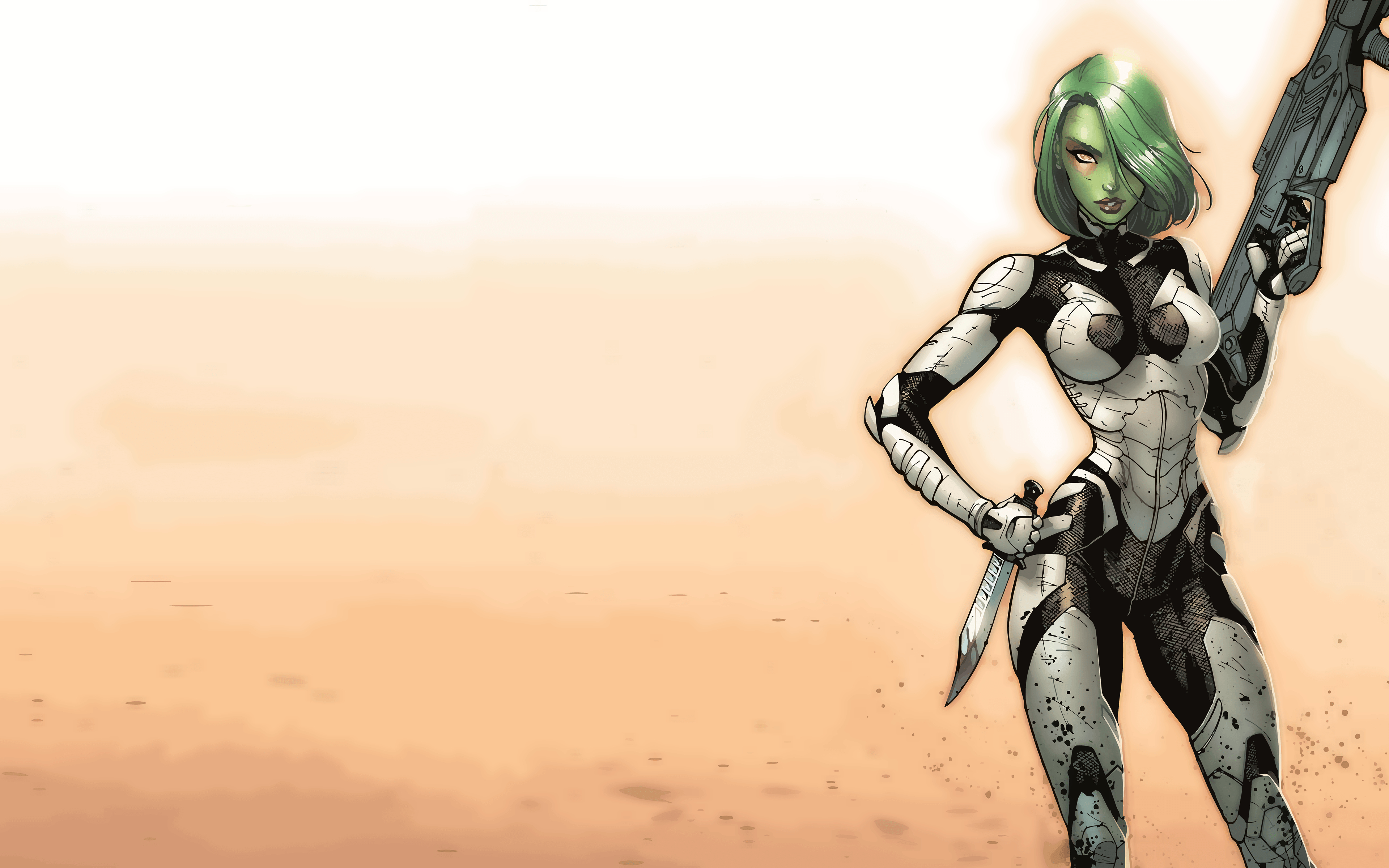 3840x2400 Gamora wallpaper, Desktop