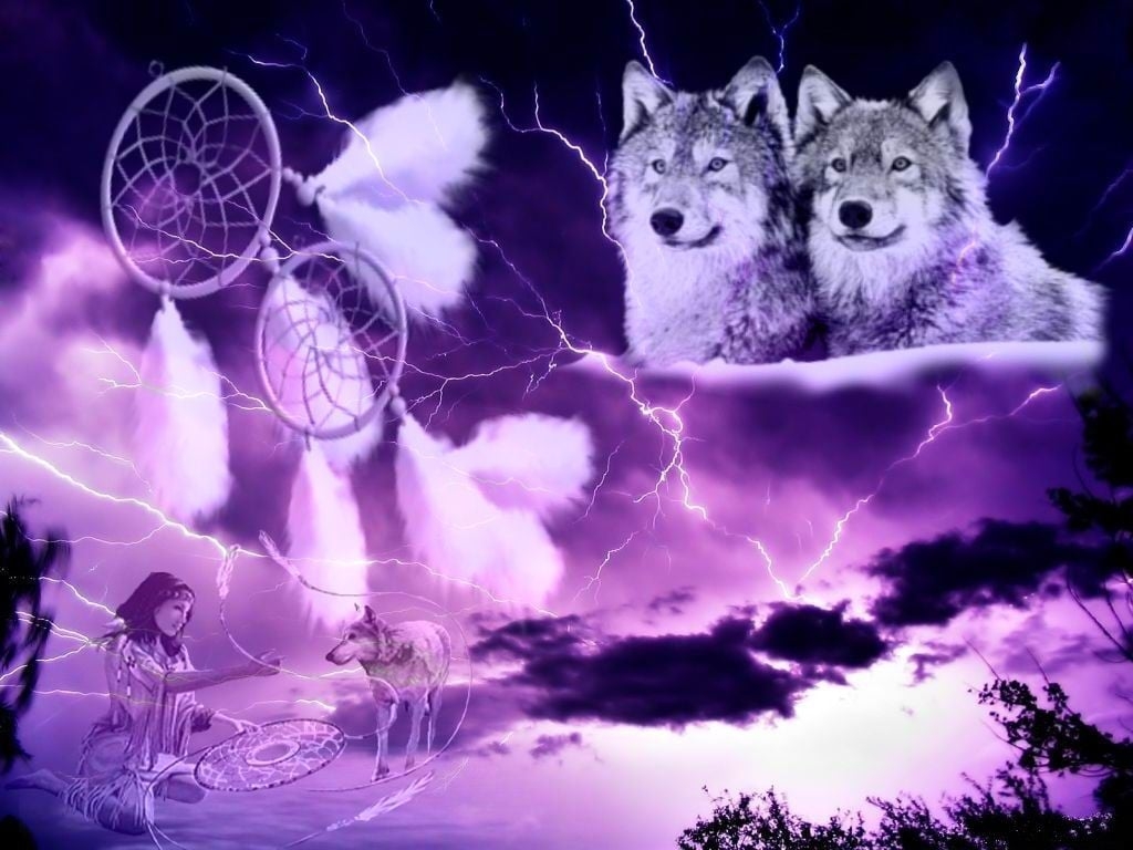 1030x770 Free Wolf Wallpaper Lightning Gif, Desktop