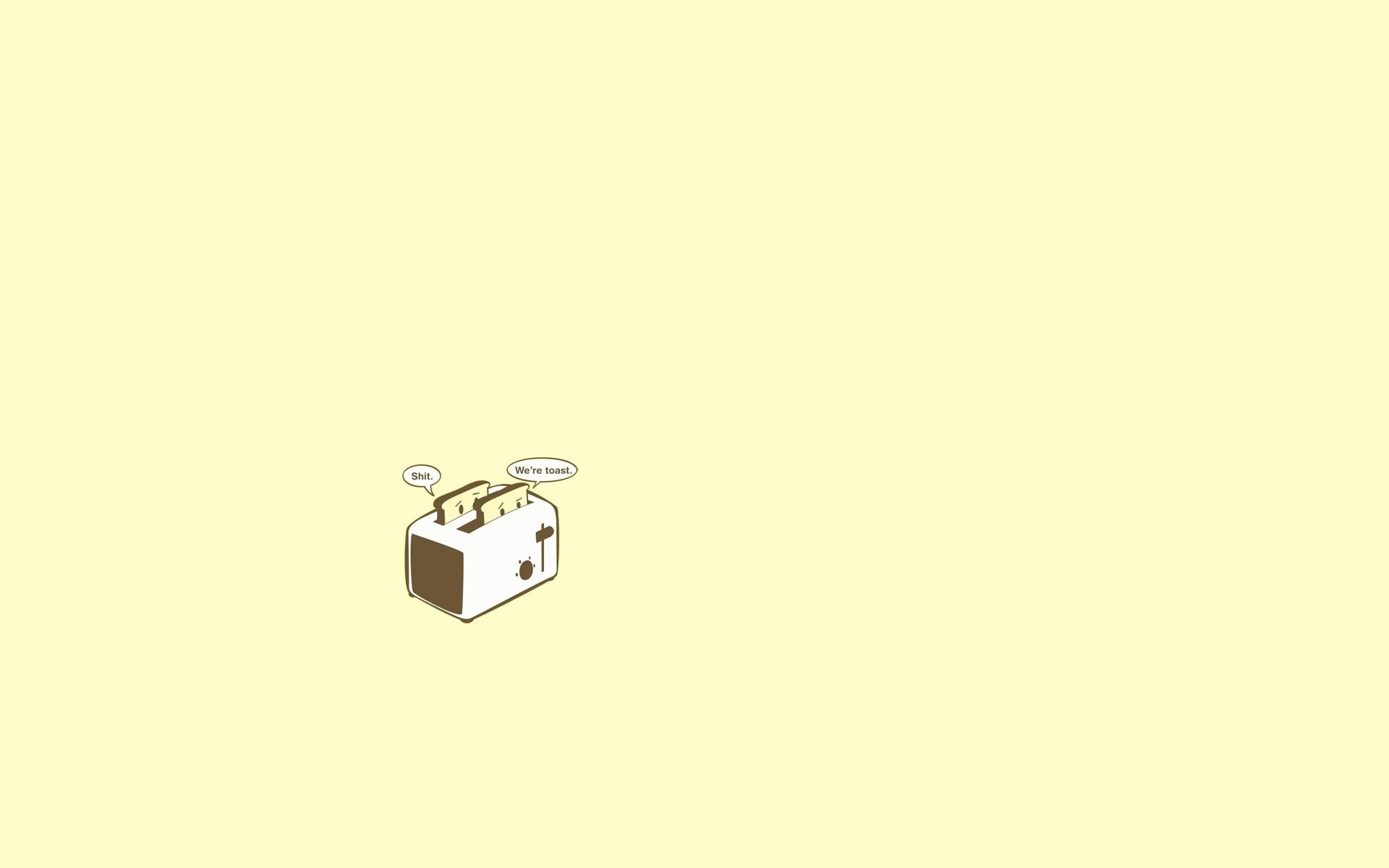 1920x1200 Free download minimalistic funny toaster simple background Wallpaper [] for your Desktop, Mobile & Tablet. Explore Easter Minimalist Wallpaper. Easter Minimalist Wallpaper, Minimalist Background, Minimalist Wallpaper, Desktop