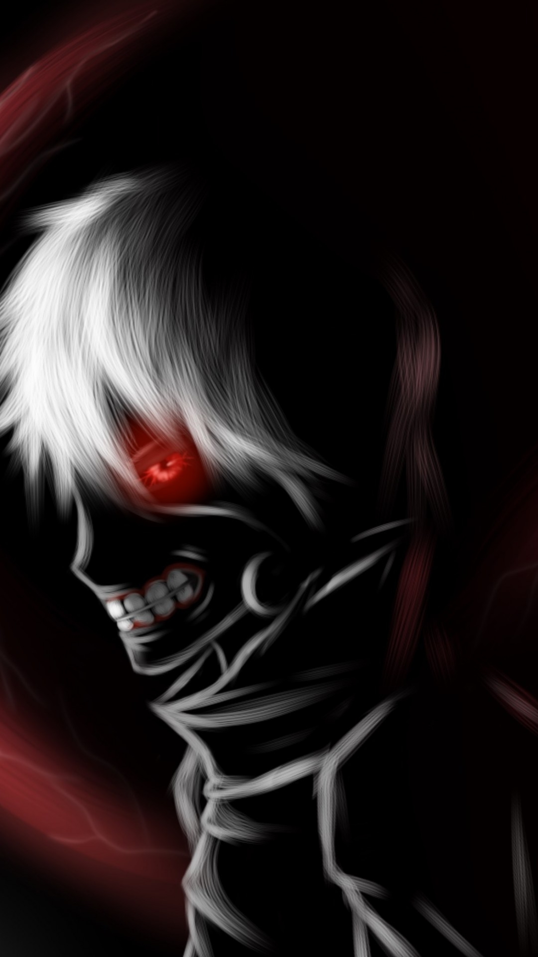 1080x1920 Ken Kaneki Wallpaper 4k, Phone