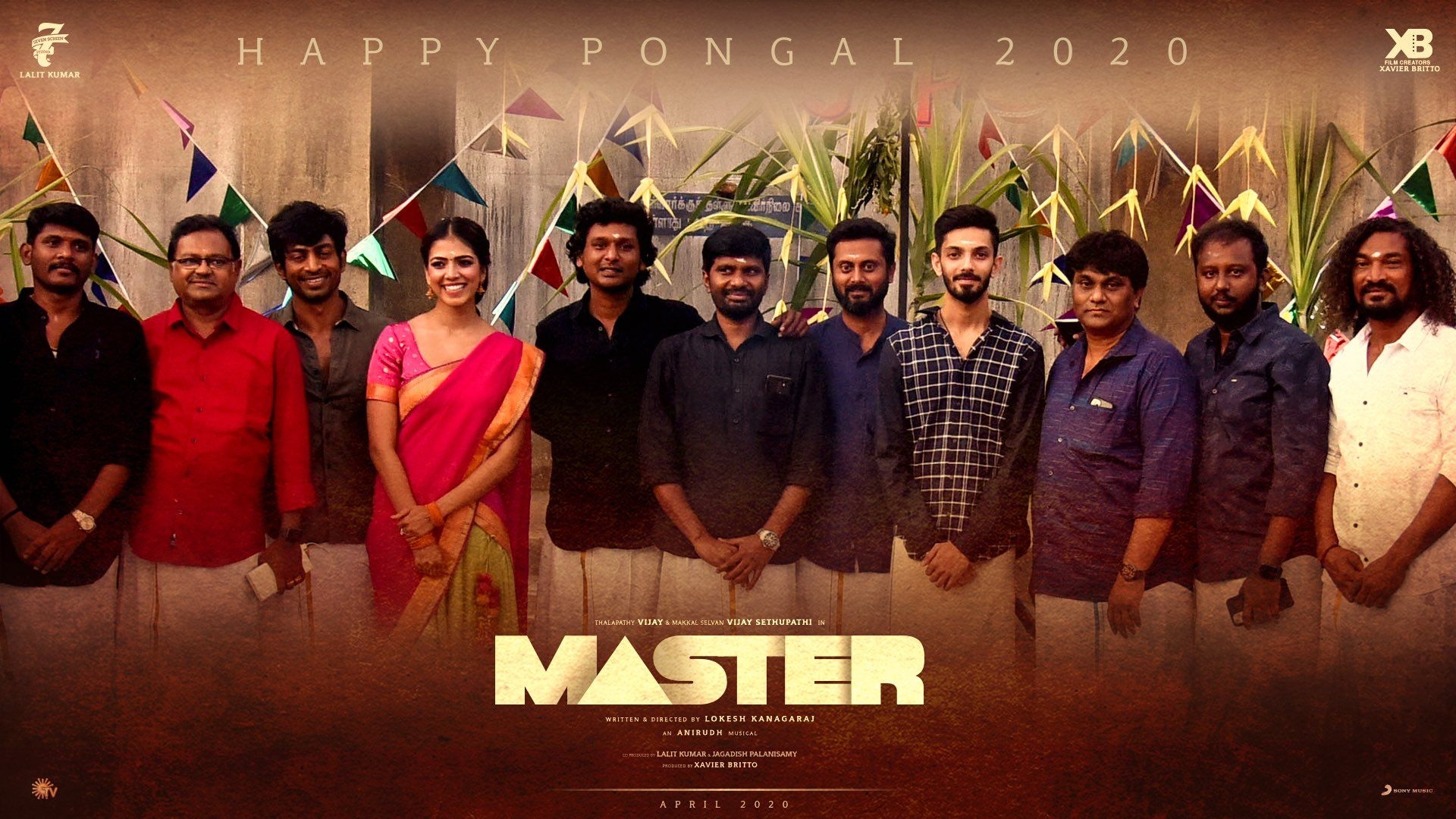 1920x1080 Lokesh Kanagaraj pongal from the team #MASTER #MasterSecondLook today at 5pm nanba, Desktop