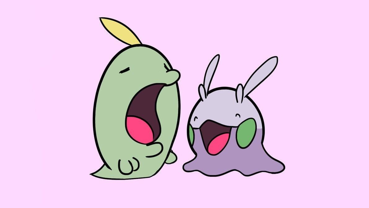 1200x670 Goomy and Gulpin Wallpaper, Desktop