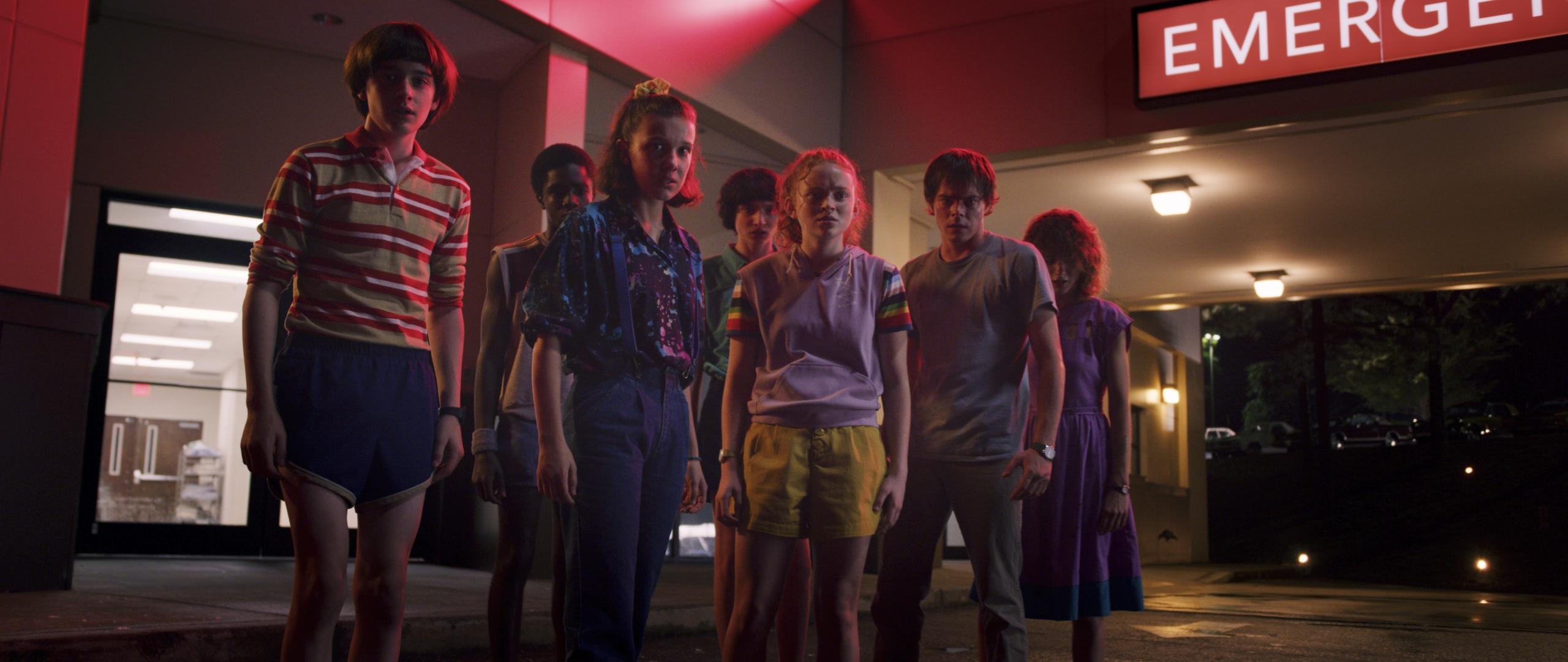 2560x1080 Netflix Stranger Things Season 3 2019, Dual Screen