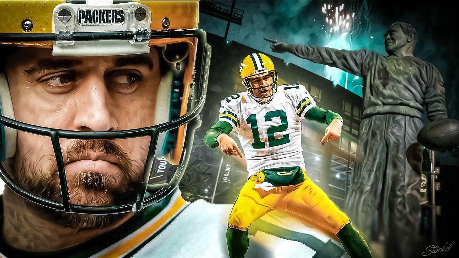 1920x1080 Made today this Aaron Rodgers The Man Wallpaper (16:9). Feedback, Desktop