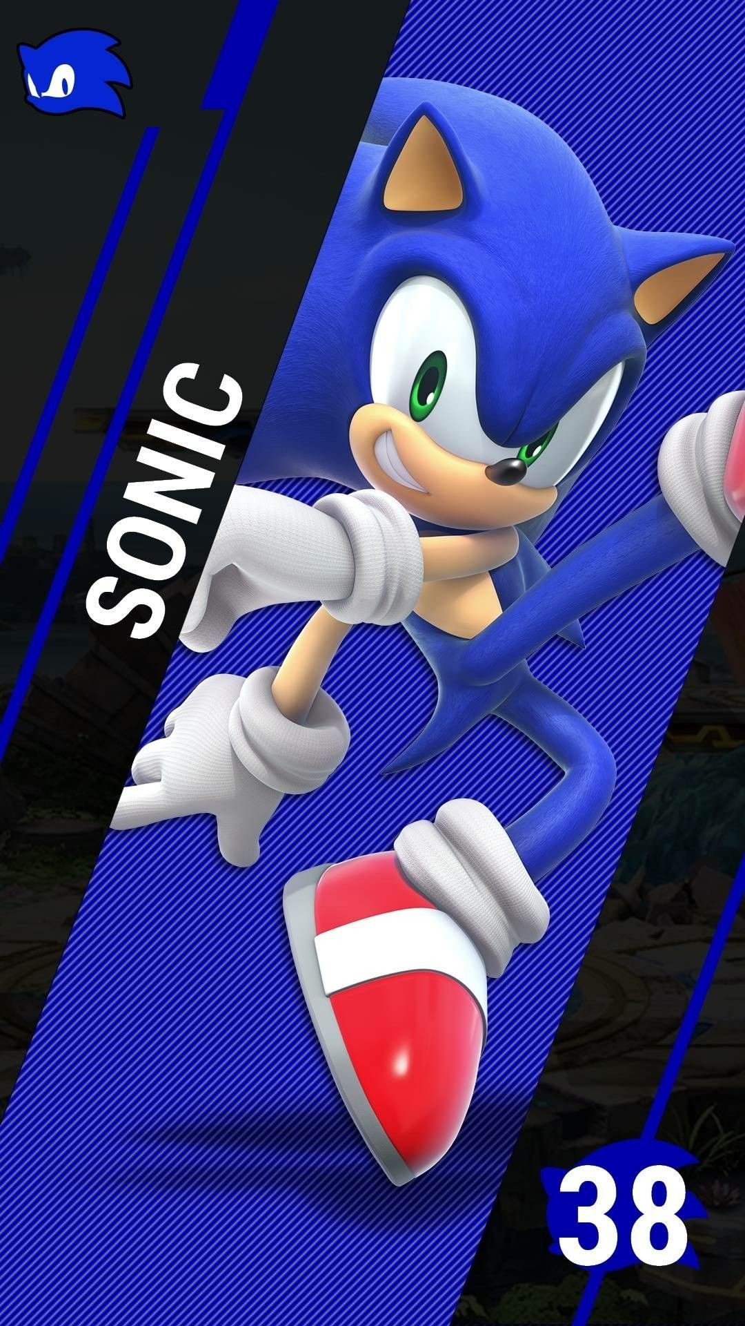 1080x1920 Sonic Smash Bros Wallpaper, Phone